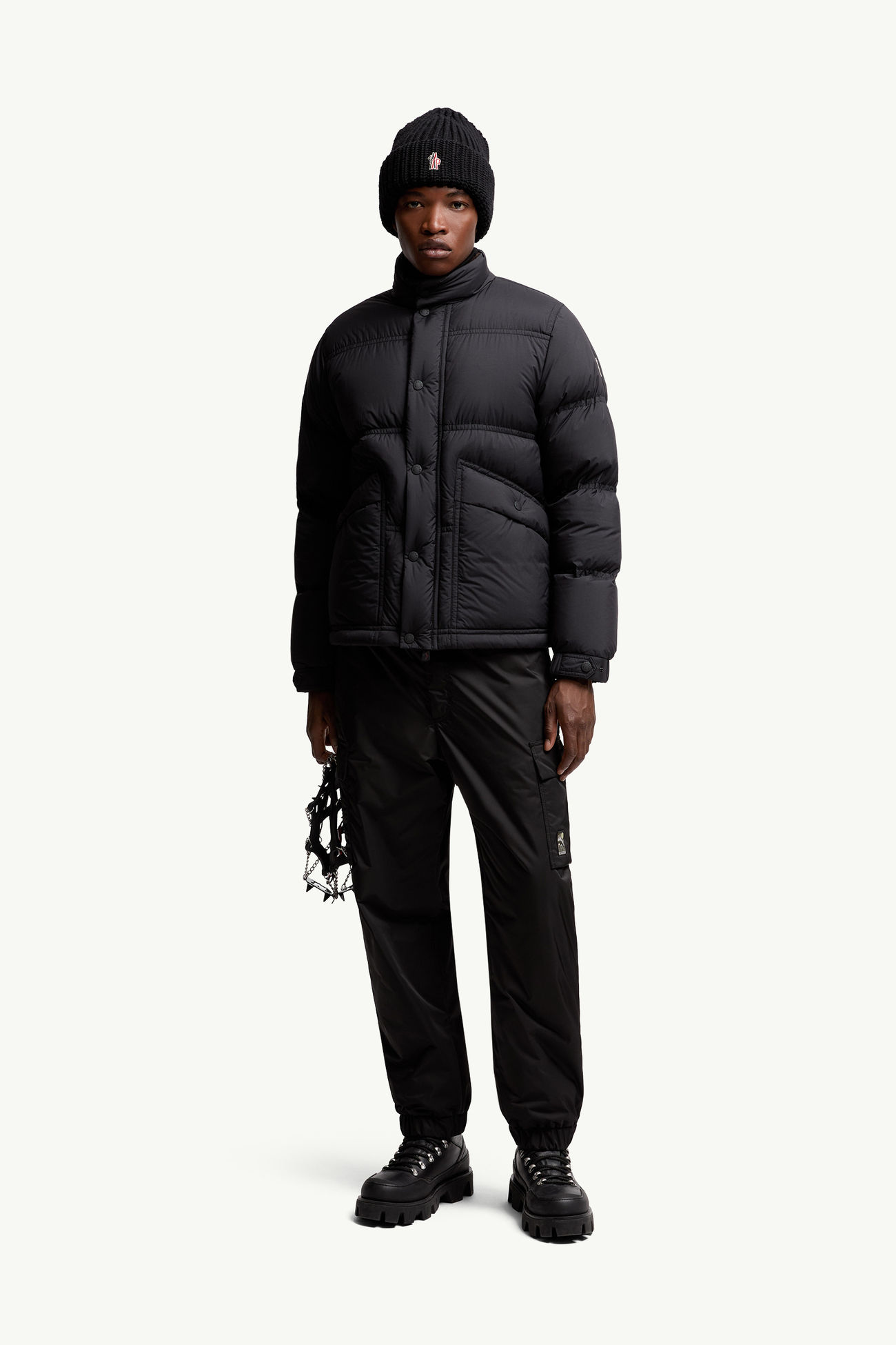 Sernur短身羽絨外套 男士 黑色 Moncler 0