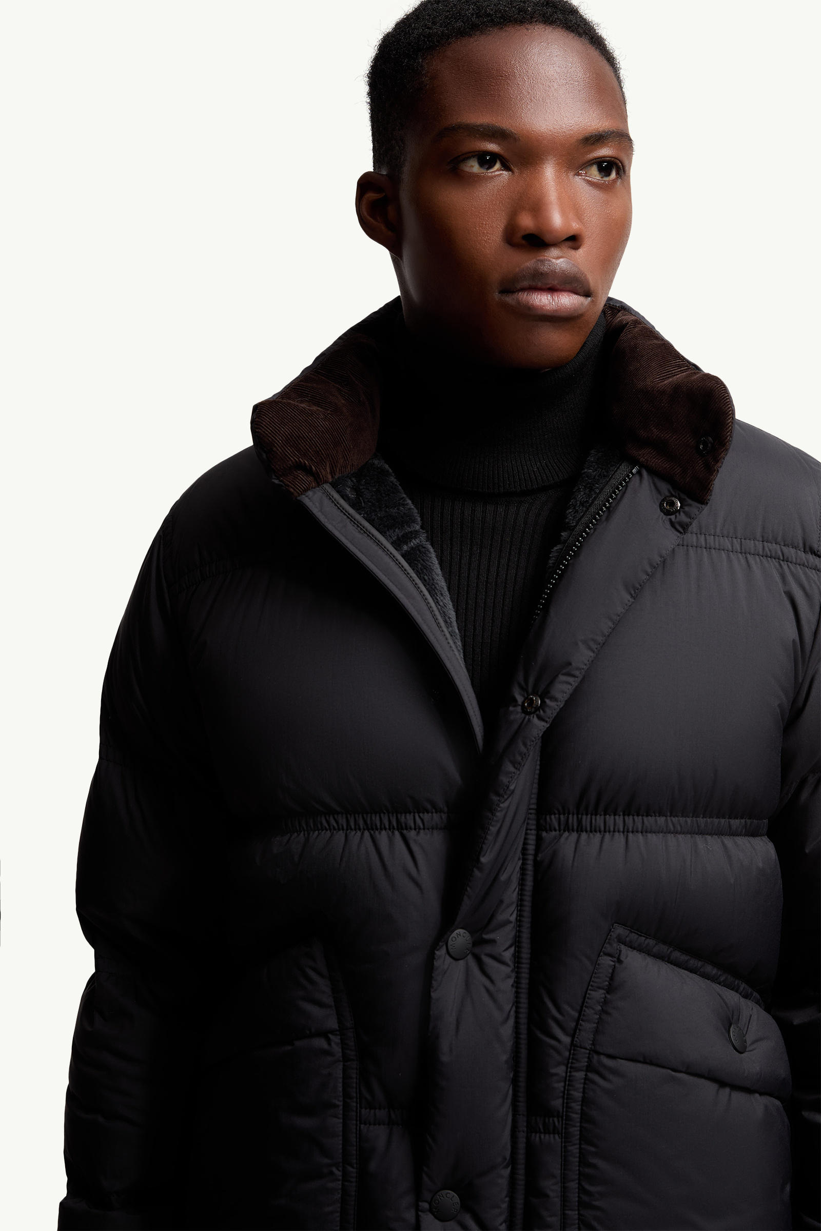 Sernur Short Down Jacket Men Black Moncler 5