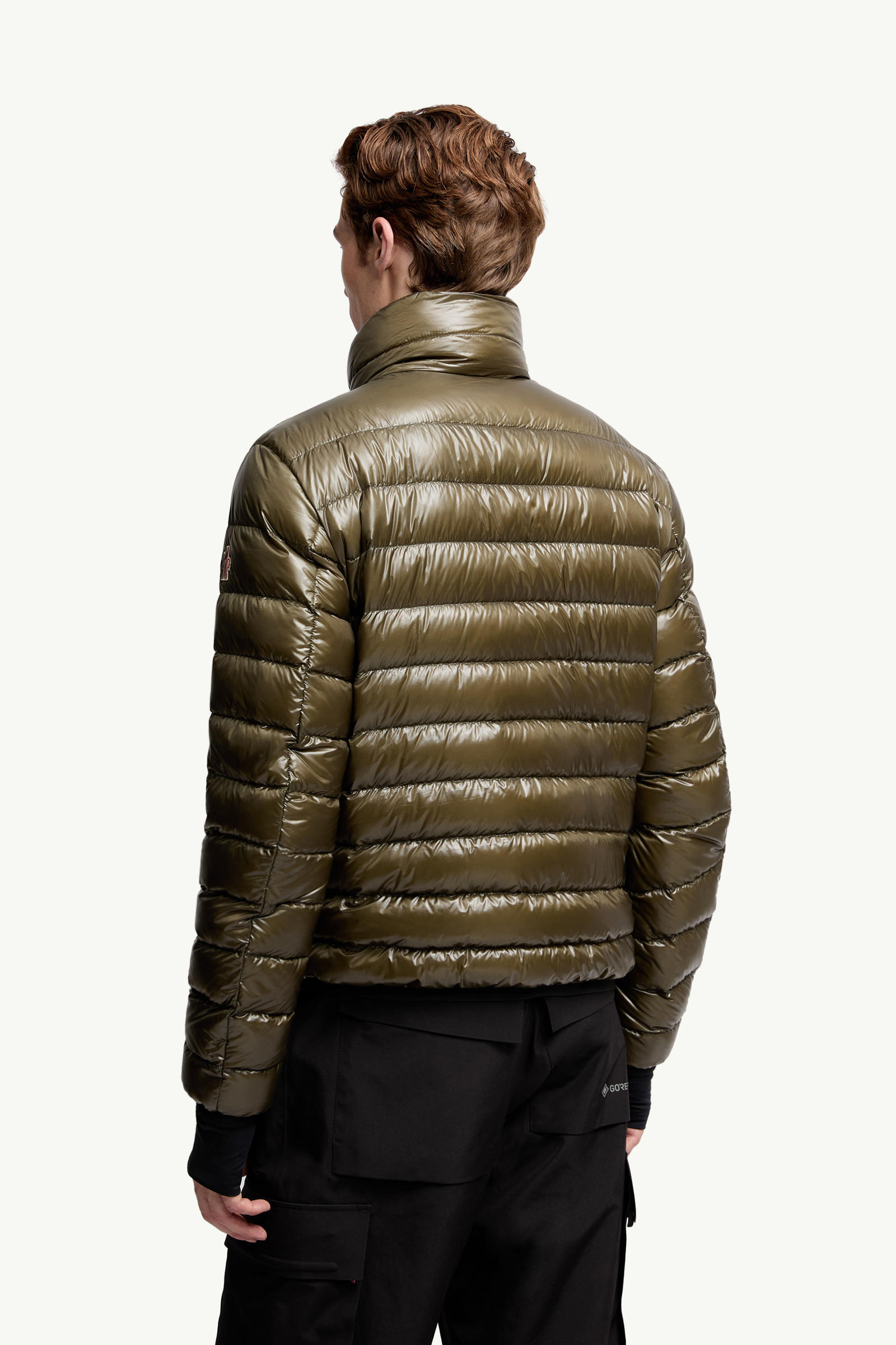 Hers Packable Down Ski Jacket Men Olive Green Moncler 4