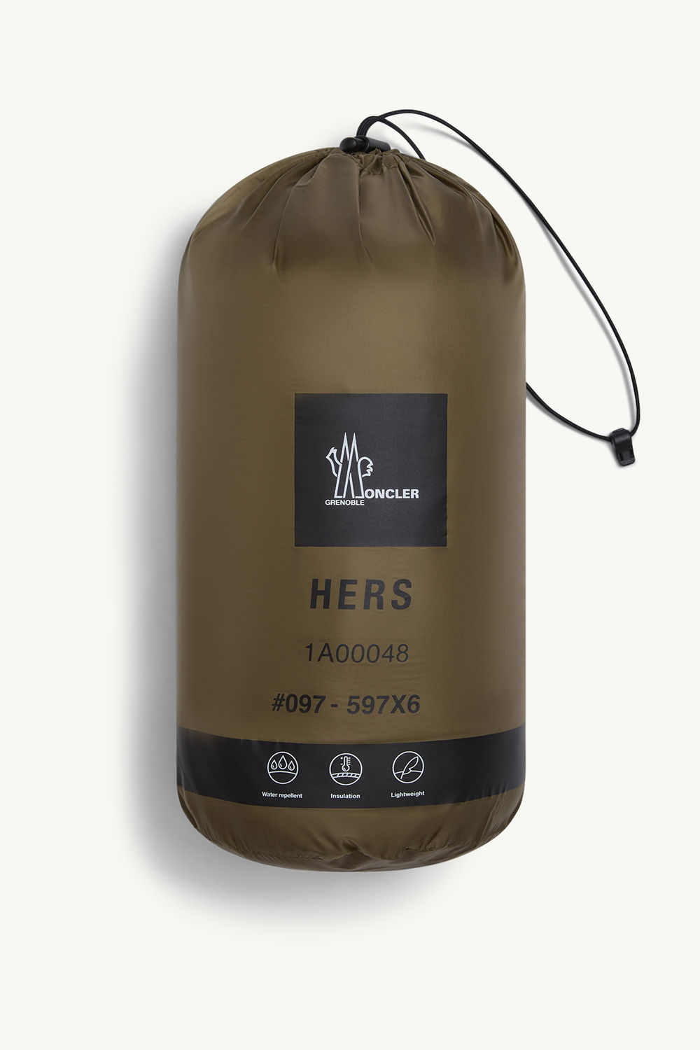 Doudoune de ski pliable Hers Hommes Vert Olive Moncler 6