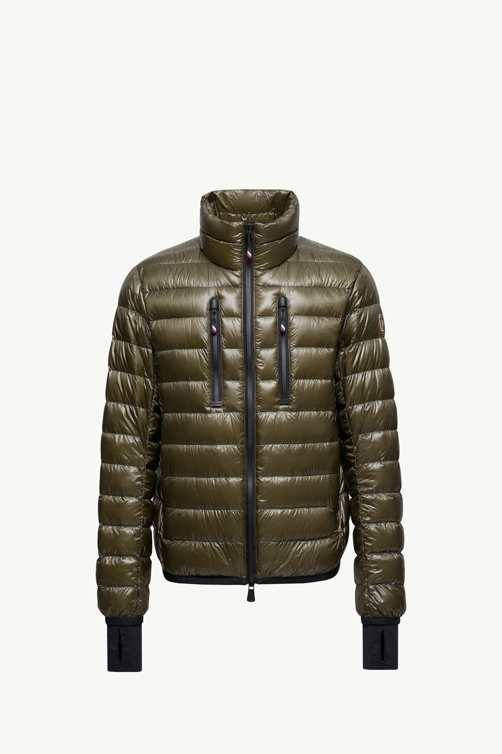 Hers Packable Down Ski Jacket Men Olive Green Moncler 2