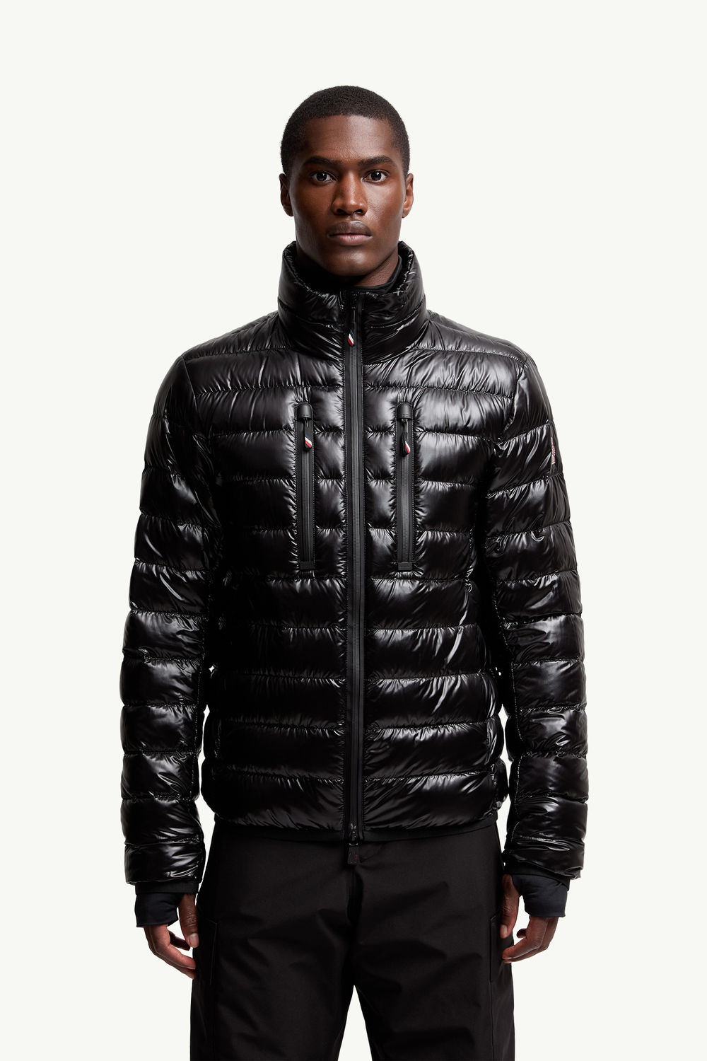 Hers Packable Down Ski Jacket Men Black Moncler 3