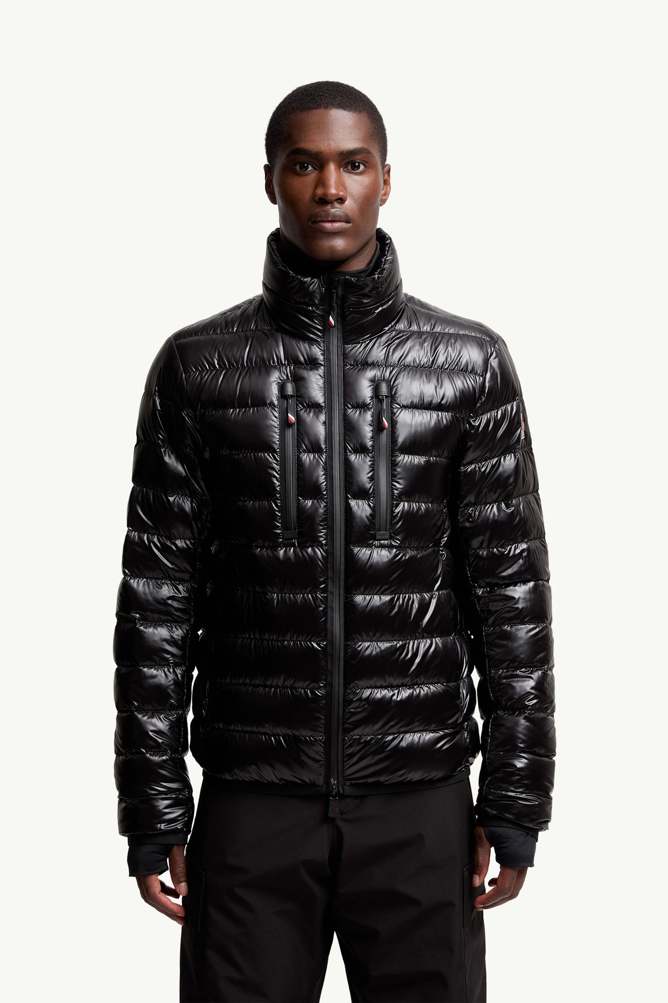 Hers Packable Down Ski Jacket Men Black Moncler 3