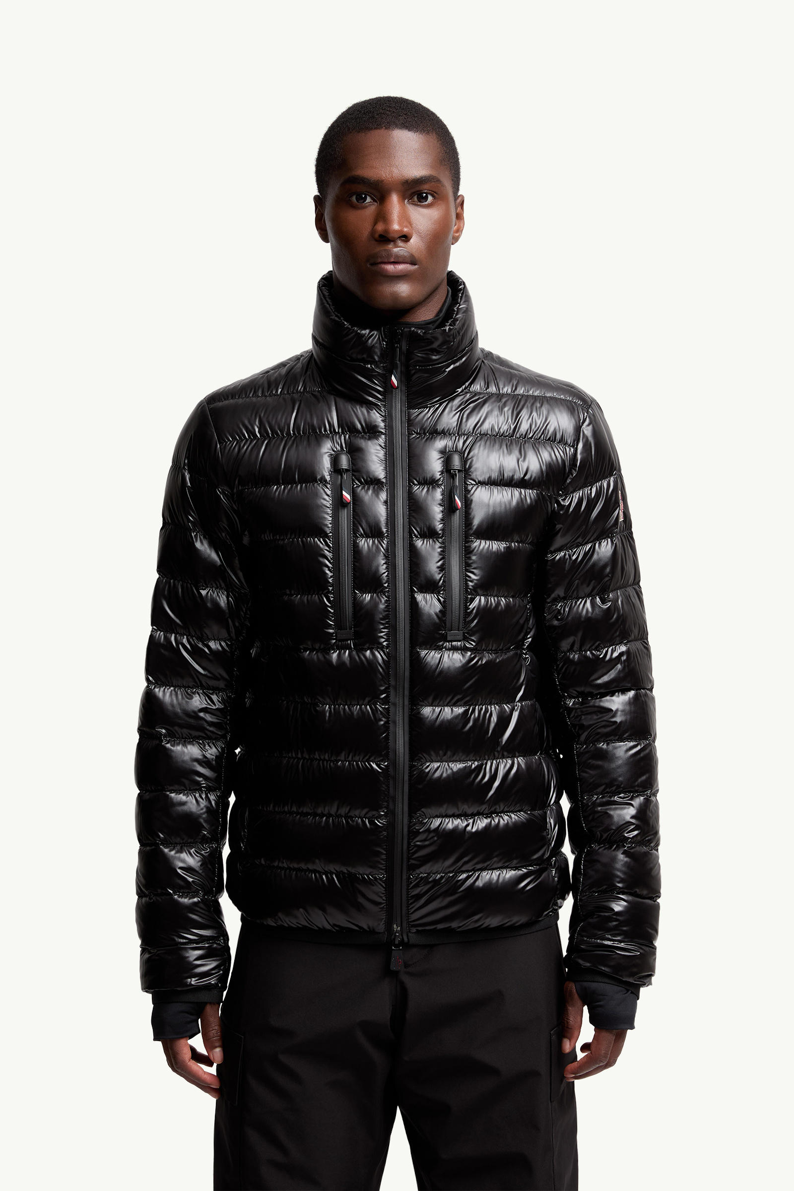 Hers Packable Down Ski Jacket Men Black Moncler 3