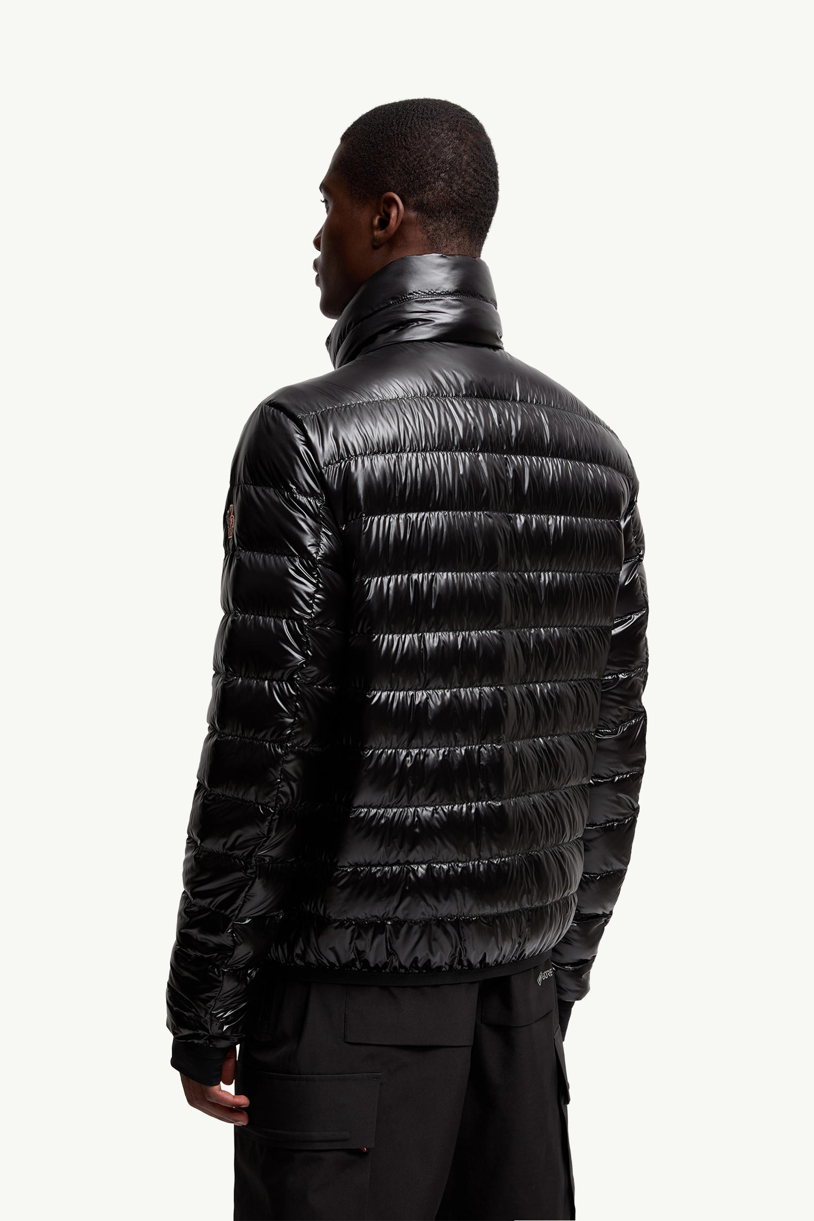 Hers Packable Down Ski Jacket Men Black Moncler 4