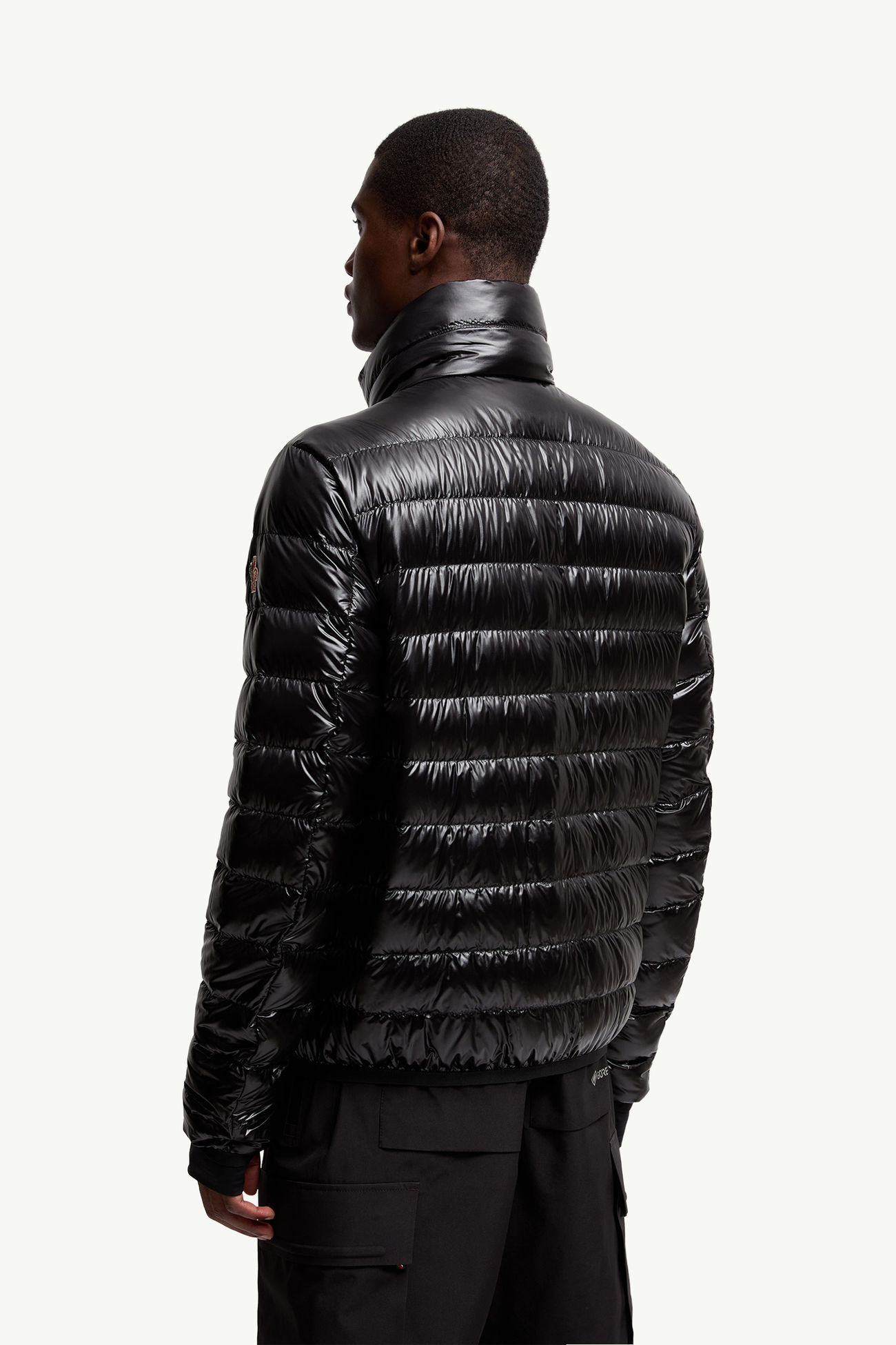Hers ダウンスキージャケット メンズ ブラック Moncler 4