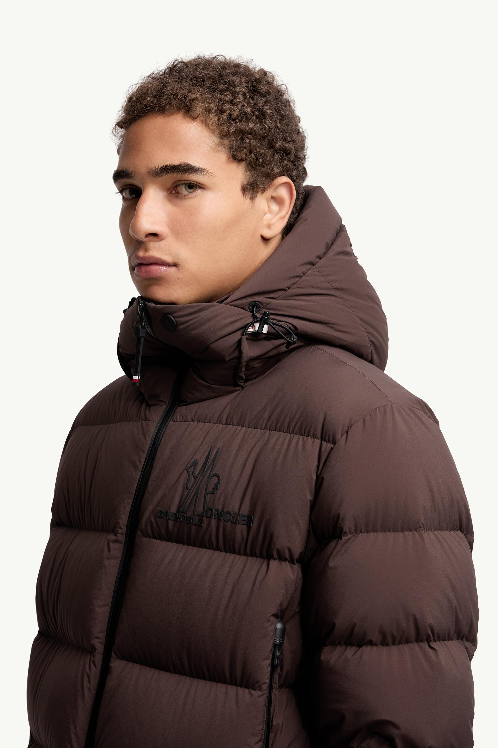 Isorno Daunen-Skijacke mit Kapuze Herren Braun Moncler 1