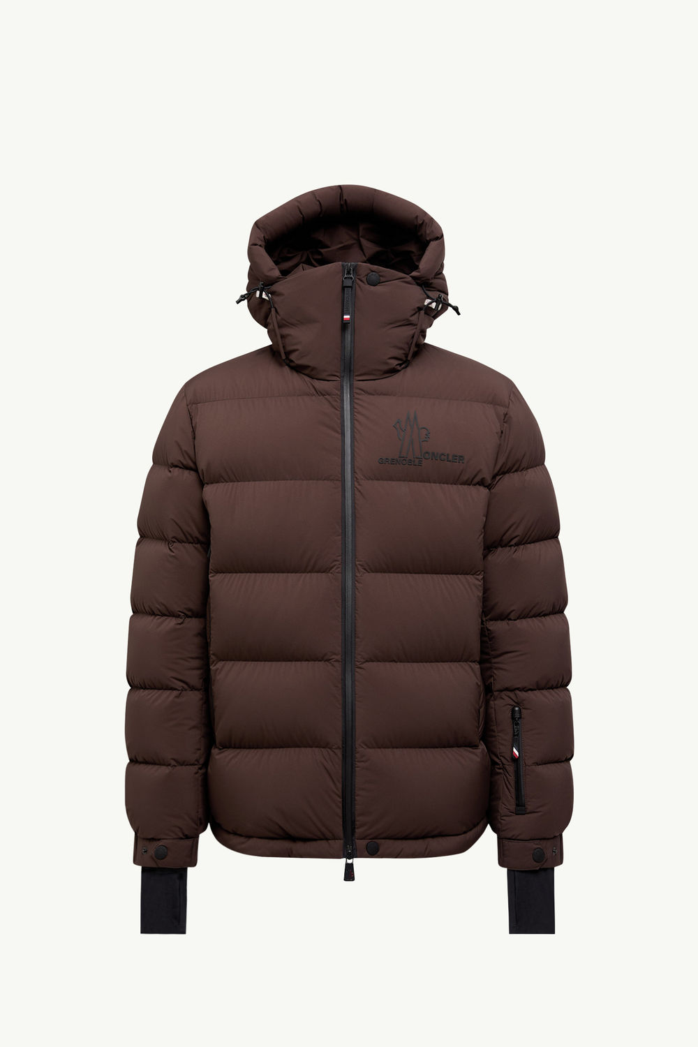 Isorno Daunen-Skijacke mit Kapuze Herren Braun Moncler 2