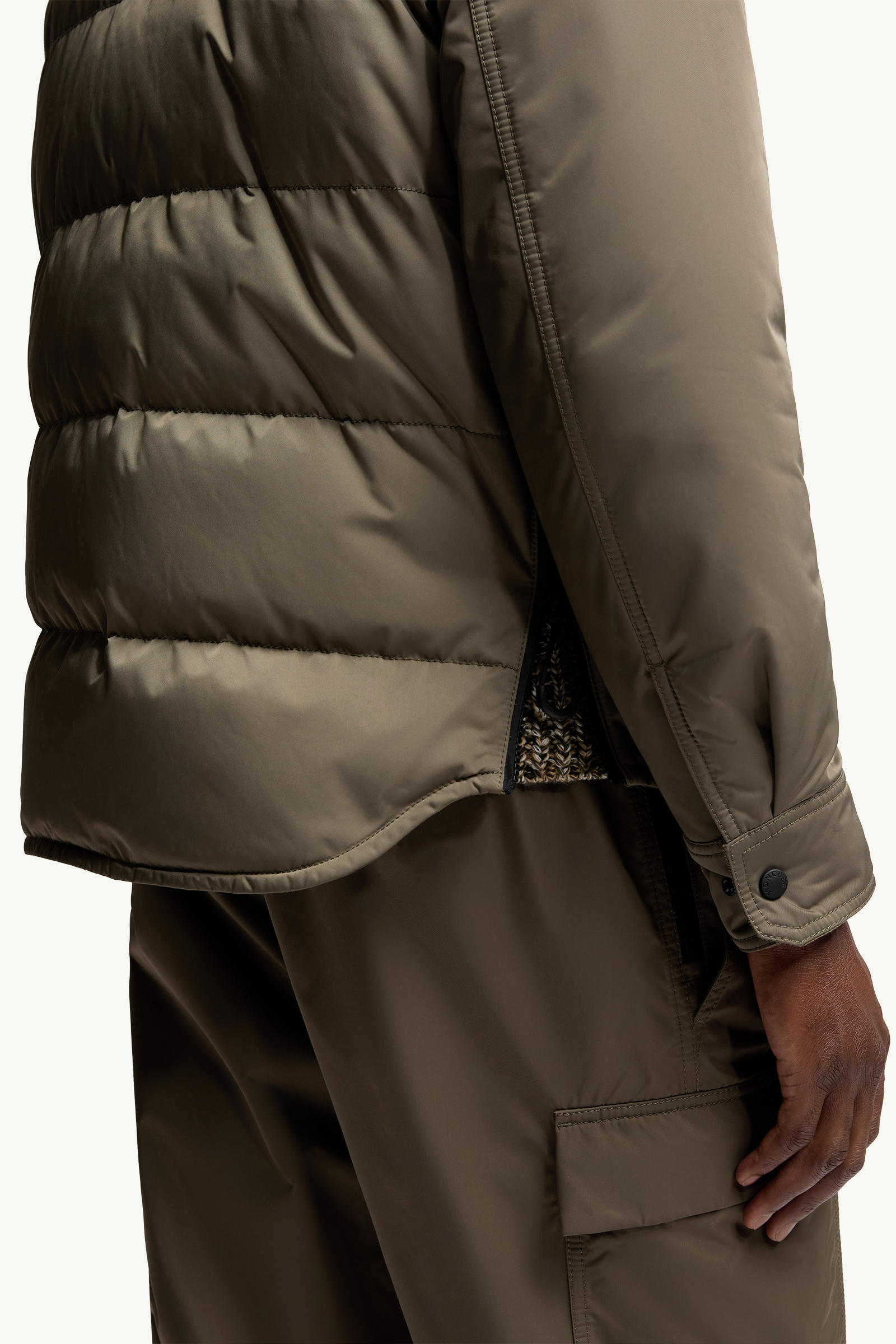 Waterton Down Field Jacket Men Khaki Moncler 5
