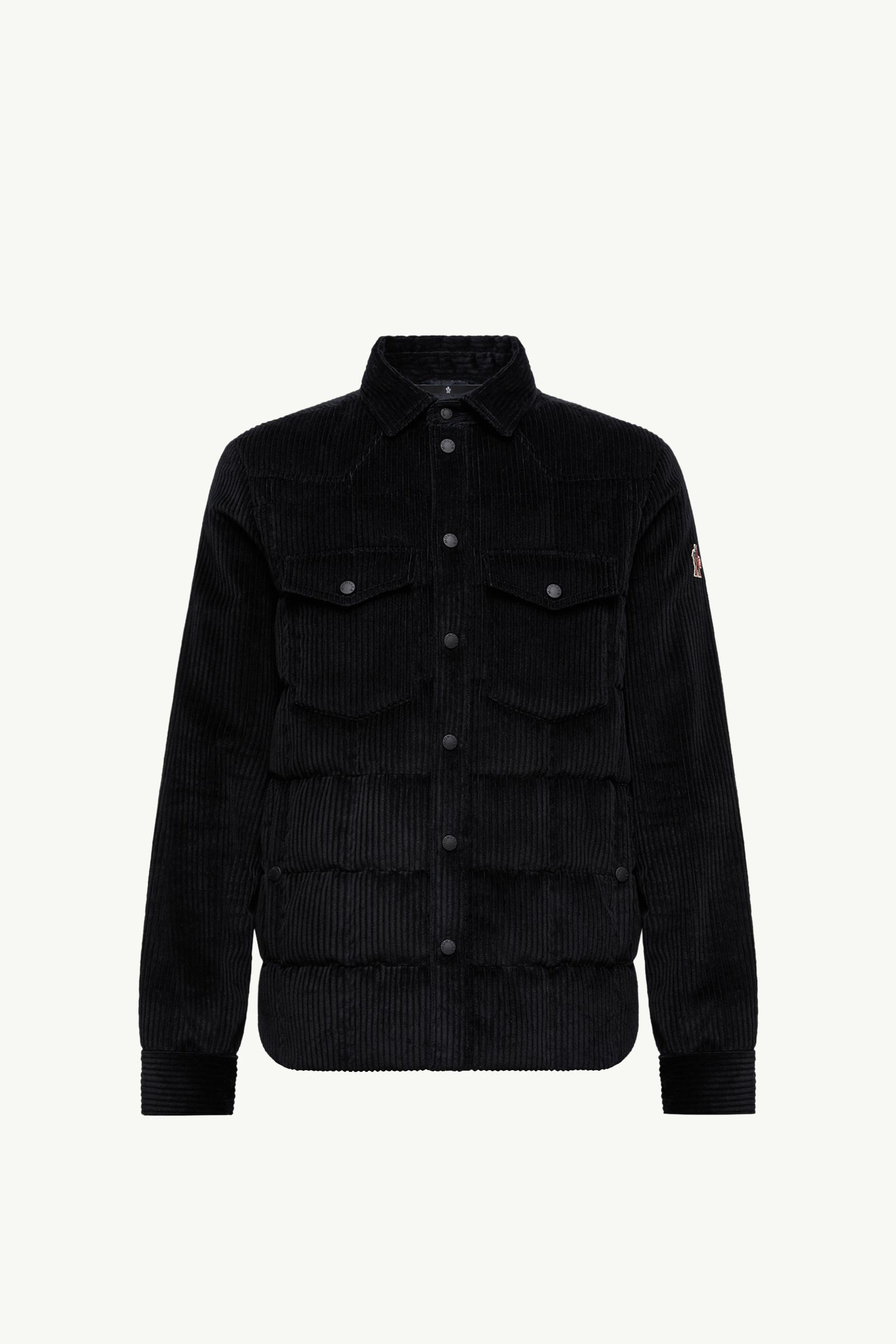 Black Gelt Corduroy Down Shirt Jacket - Shirt Jackets for Black Gelt Corduroy Down Shirt Jacket - Shirt Jackets for