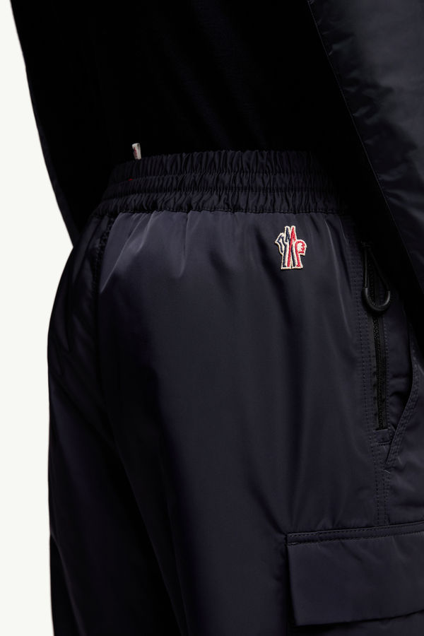 Gabardine Cargo Pants Men Navy Blue Moncler 5