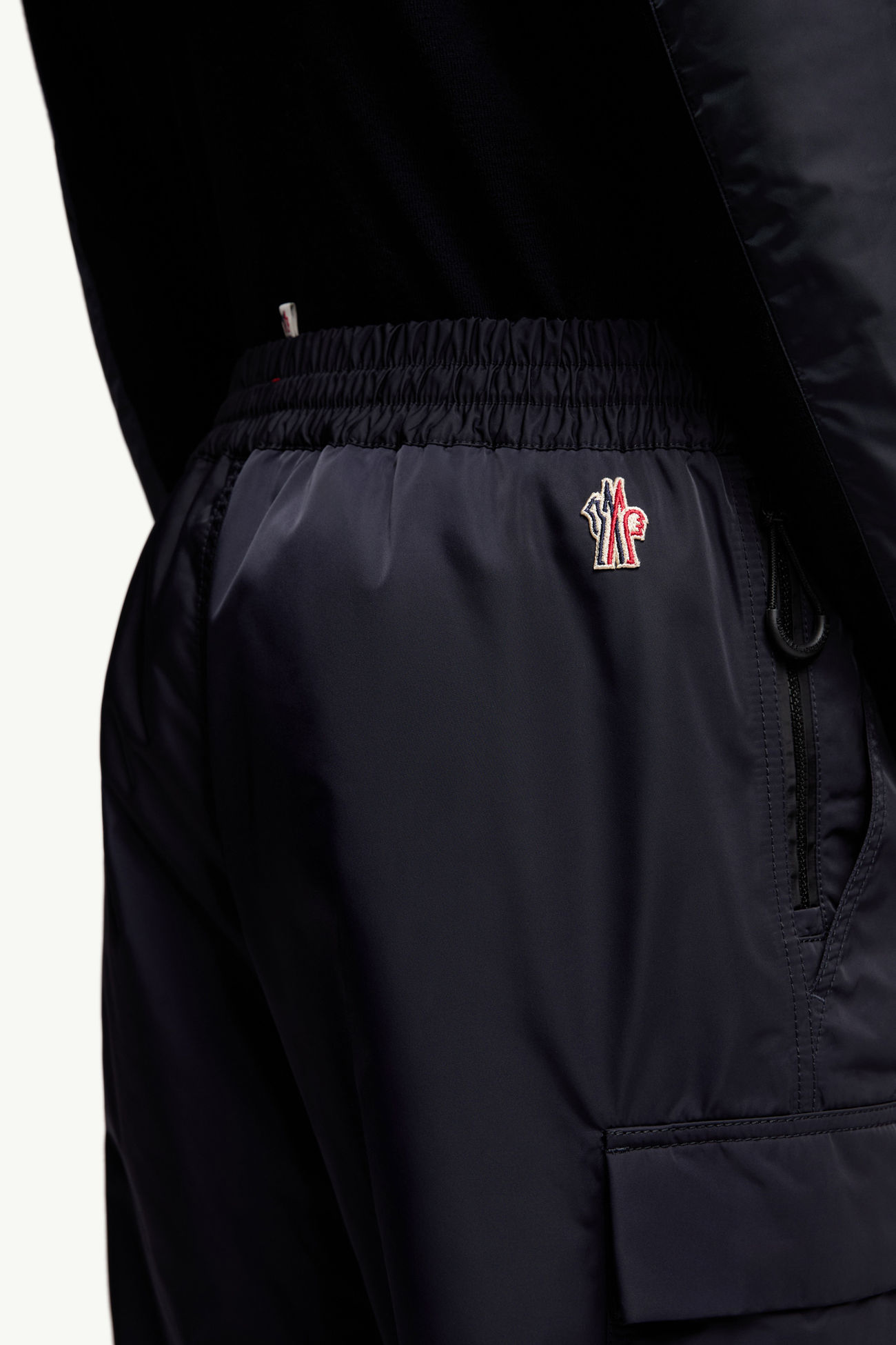 Pantaloni cargo in gabardine Uomo Blu Navy Moncler 5