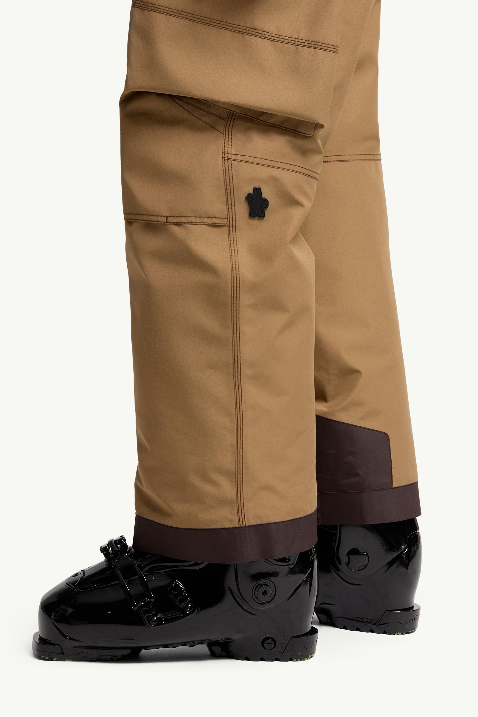 Padded Gore-Tex Ski Trousers Men Beige Moncler 1
