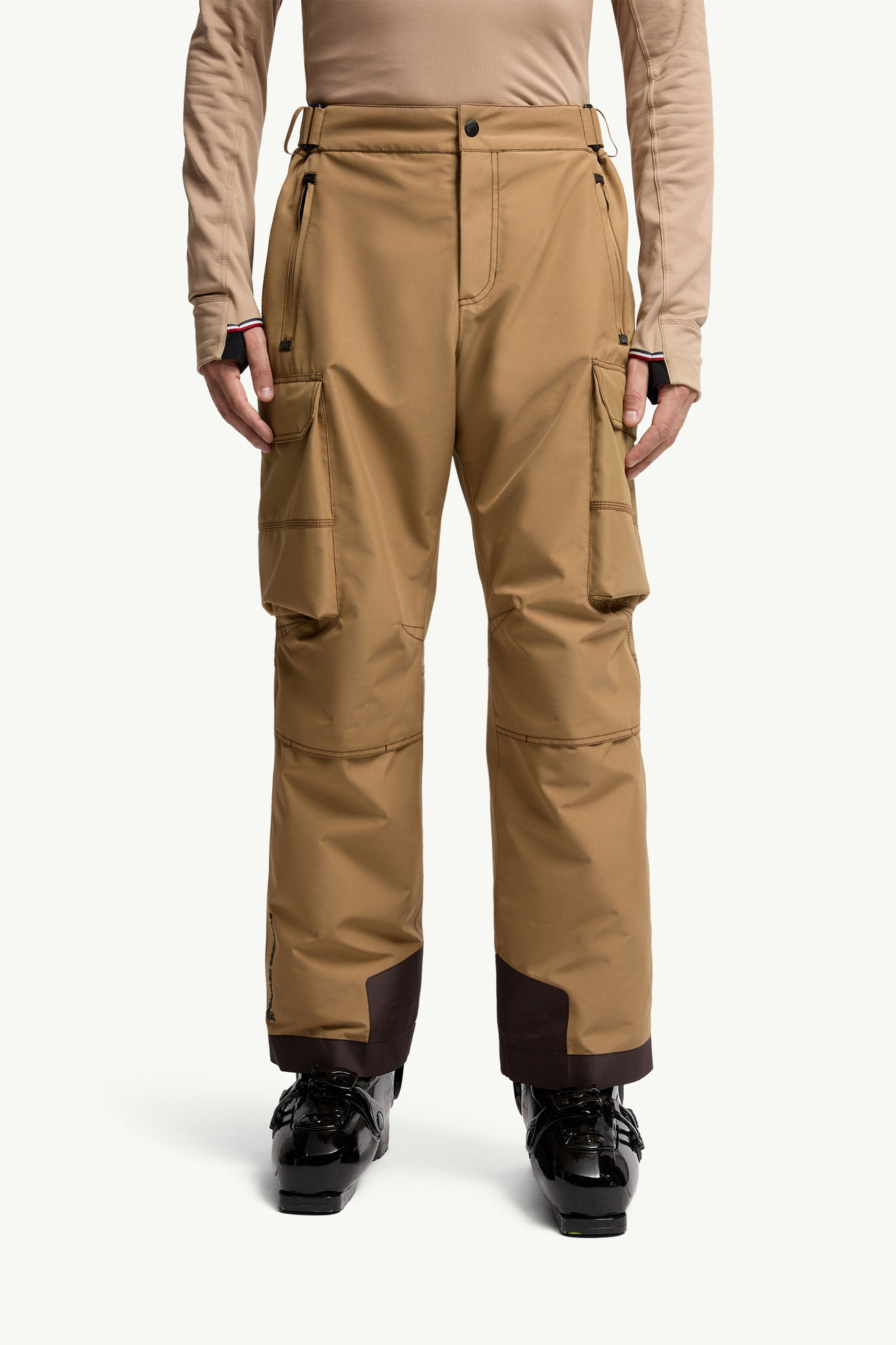 GORE-TEX夾層滑雪褲 男士 米色 Moncler 3