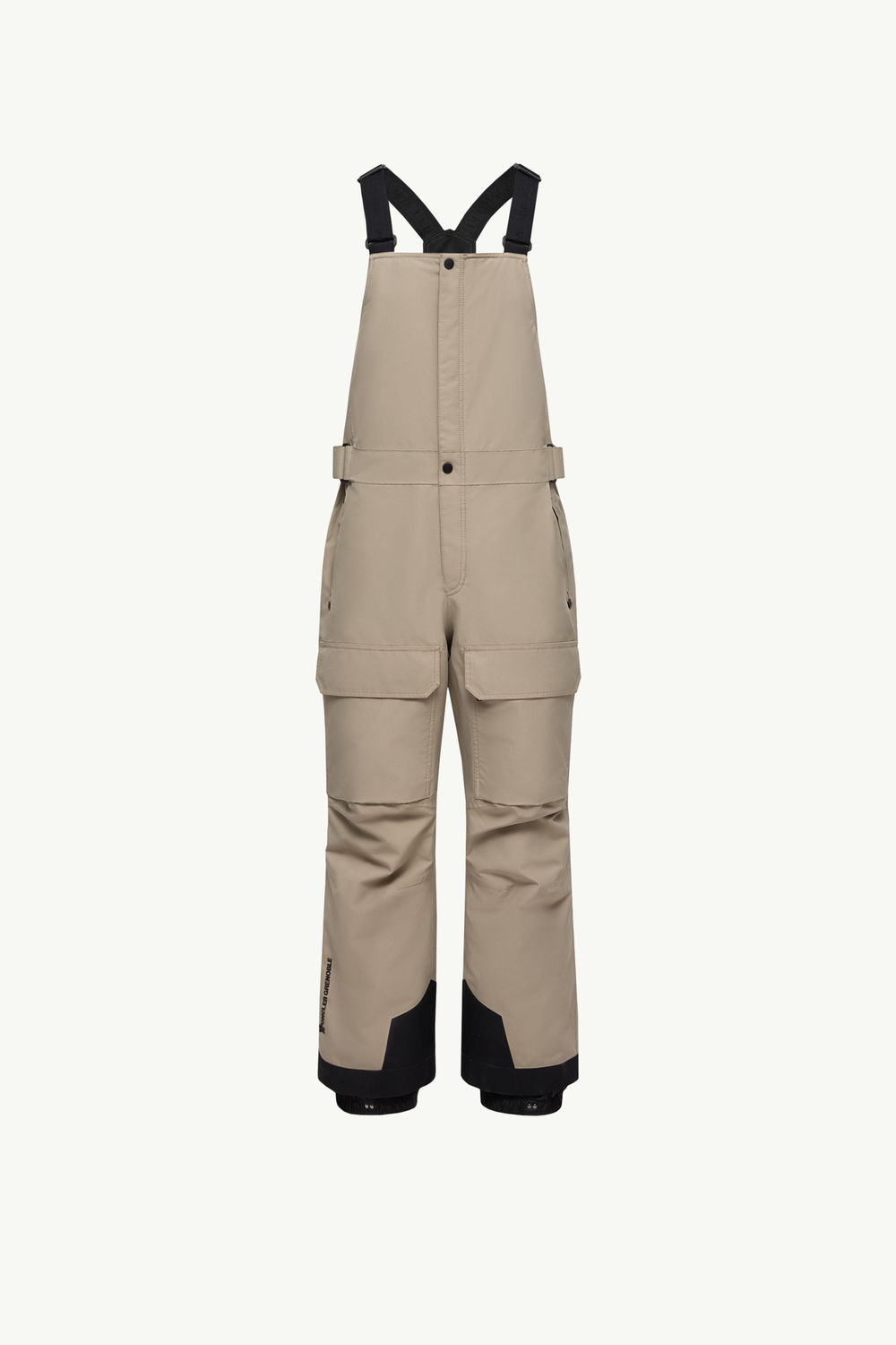 Padded Gore-Tex Ski Bib Men Light Beige Moncler 2