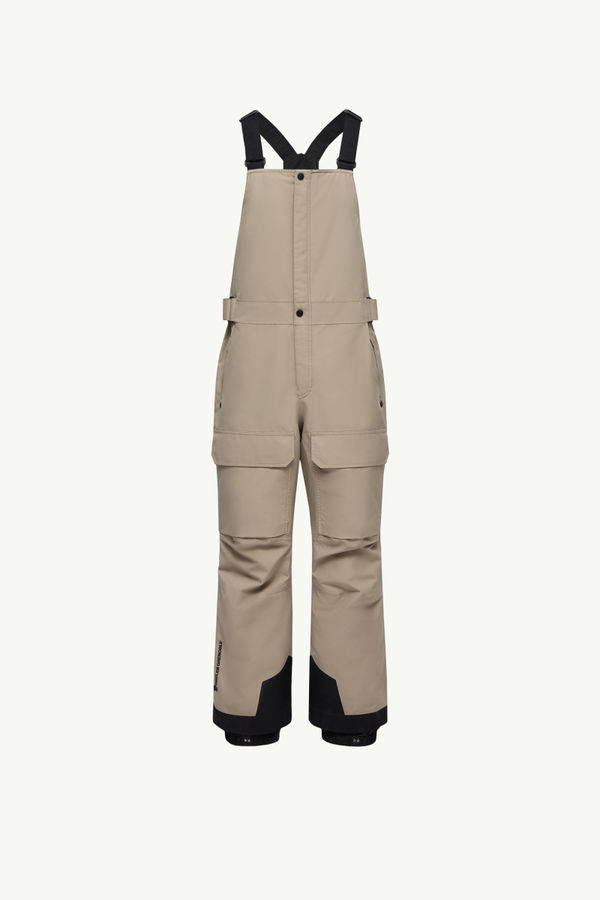 Padded Gore-Tex Ski Bib Men Light Beige Moncler 2