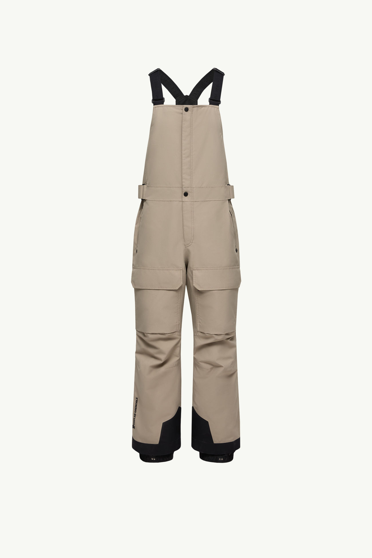 Padded GORE-TEX® Ski Bib Men Light Beige Moncler 2