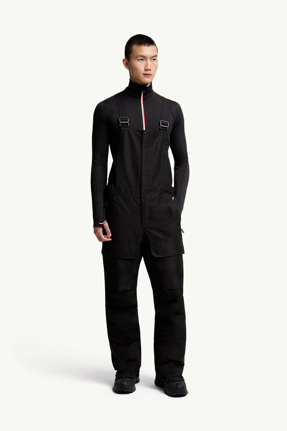 Padded Gore-Tex Ski Bib Men Black Moncler 3