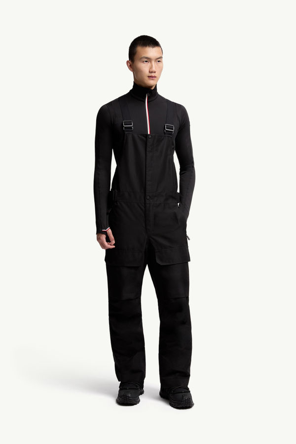 Padded Gore-Tex Ski Bib Men Black Moncler 3