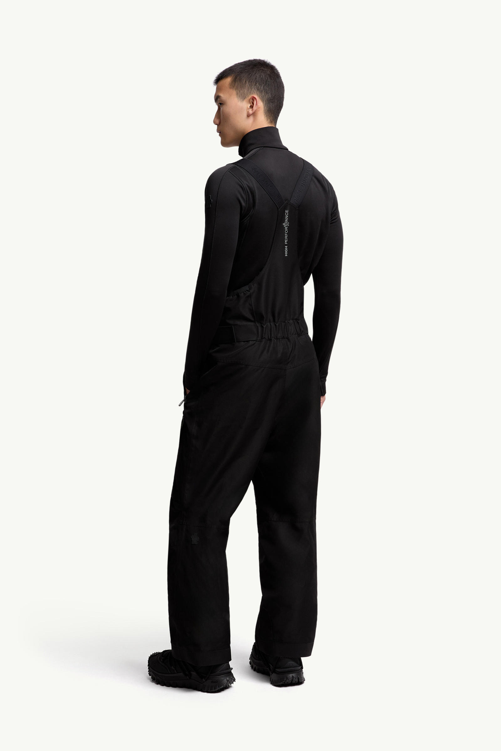 Padded Gore-Tex Ski Bib Men Black Moncler 4
