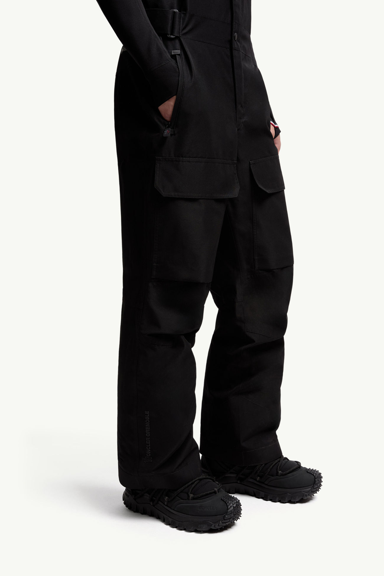 Padded GORE-TEX® Ski Bib Men Black Moncler 6