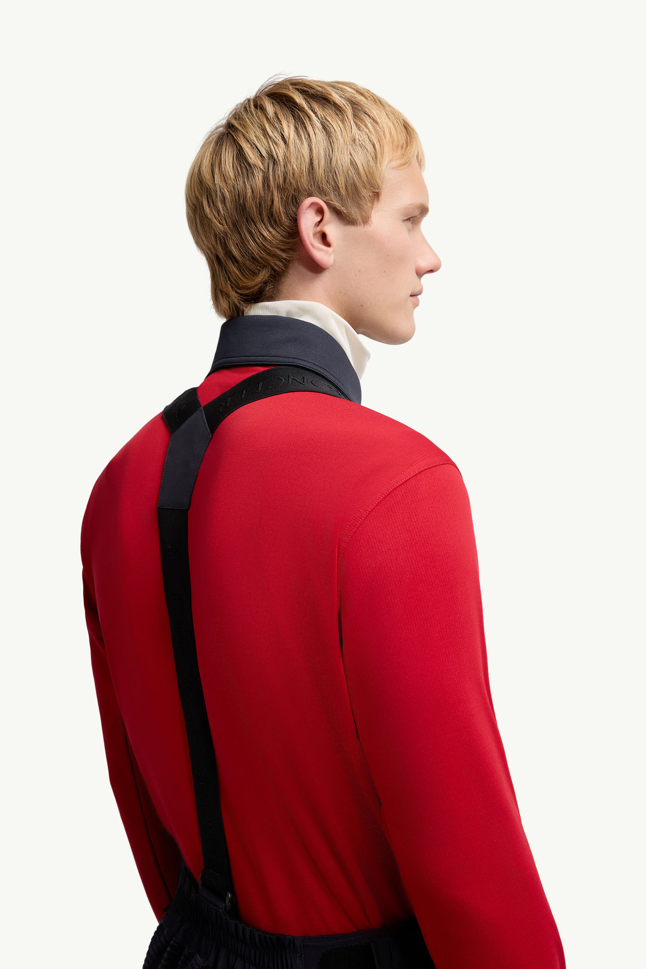 Salopette de ski en velours côtelé Hommes Bleu marine Moncler 5