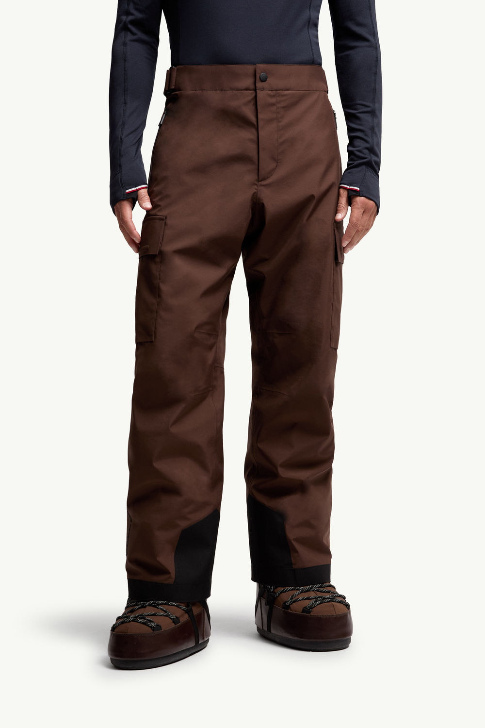 Pantalones de esquí de GORE-TEX Hombre Marrón Moncler 3