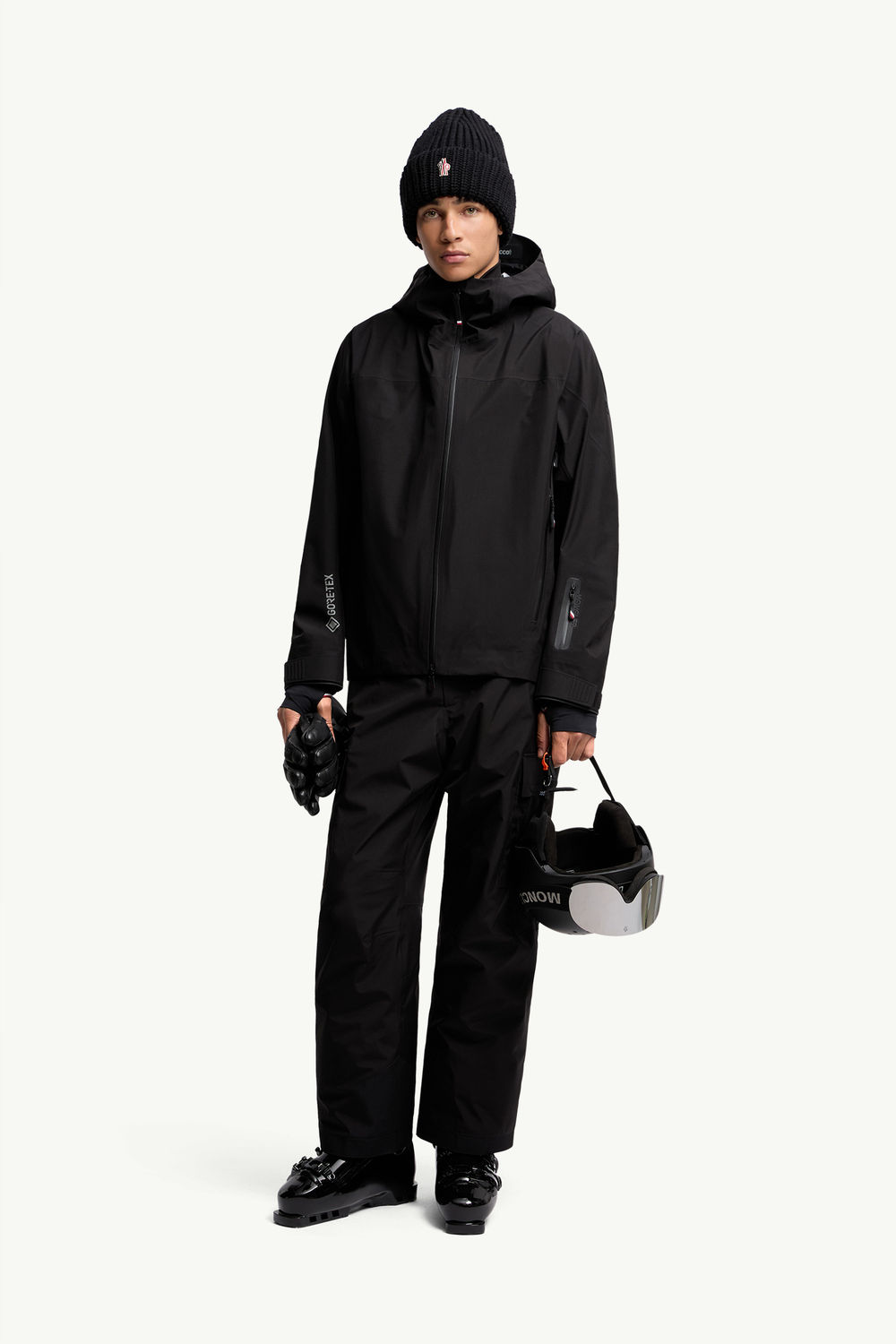 GORE-TEX Ski Trousers Men Black Moncler 0