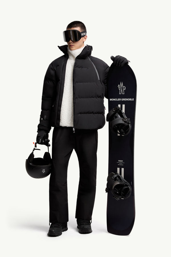 Padded GORE-TEX Ski Trousers Men Black Moncler 0