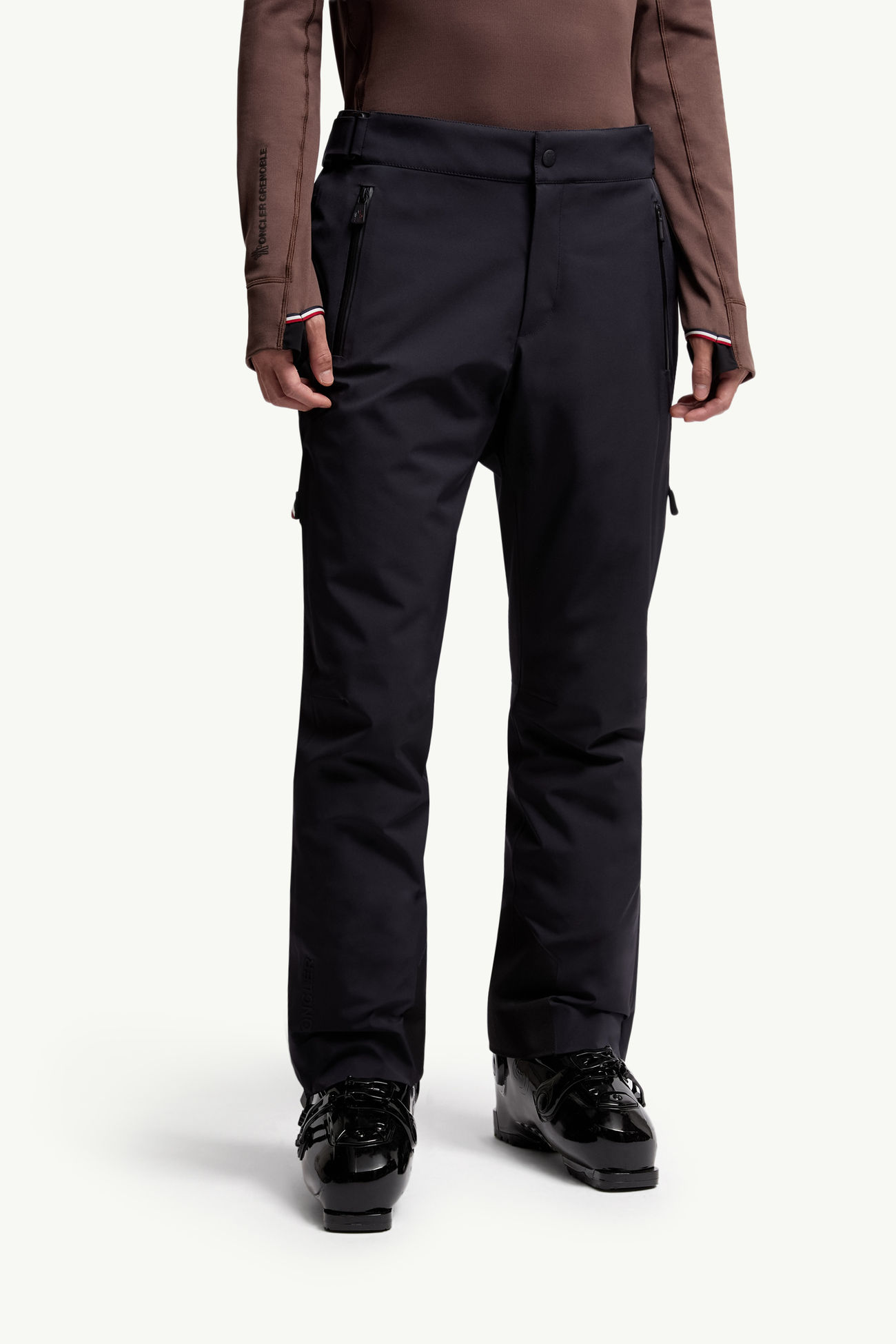 Wattierte Skihose Herren Navyblau Moncler 3