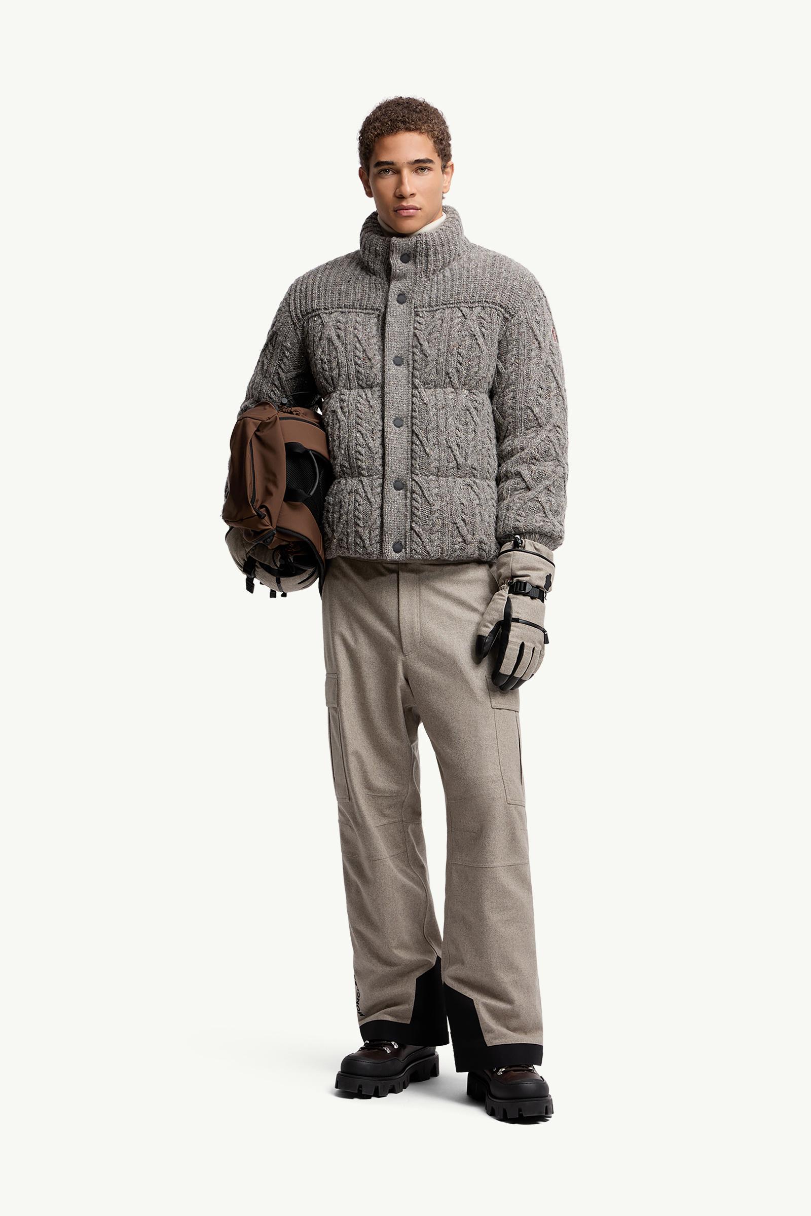 Padded Technical Wool Ski Pants