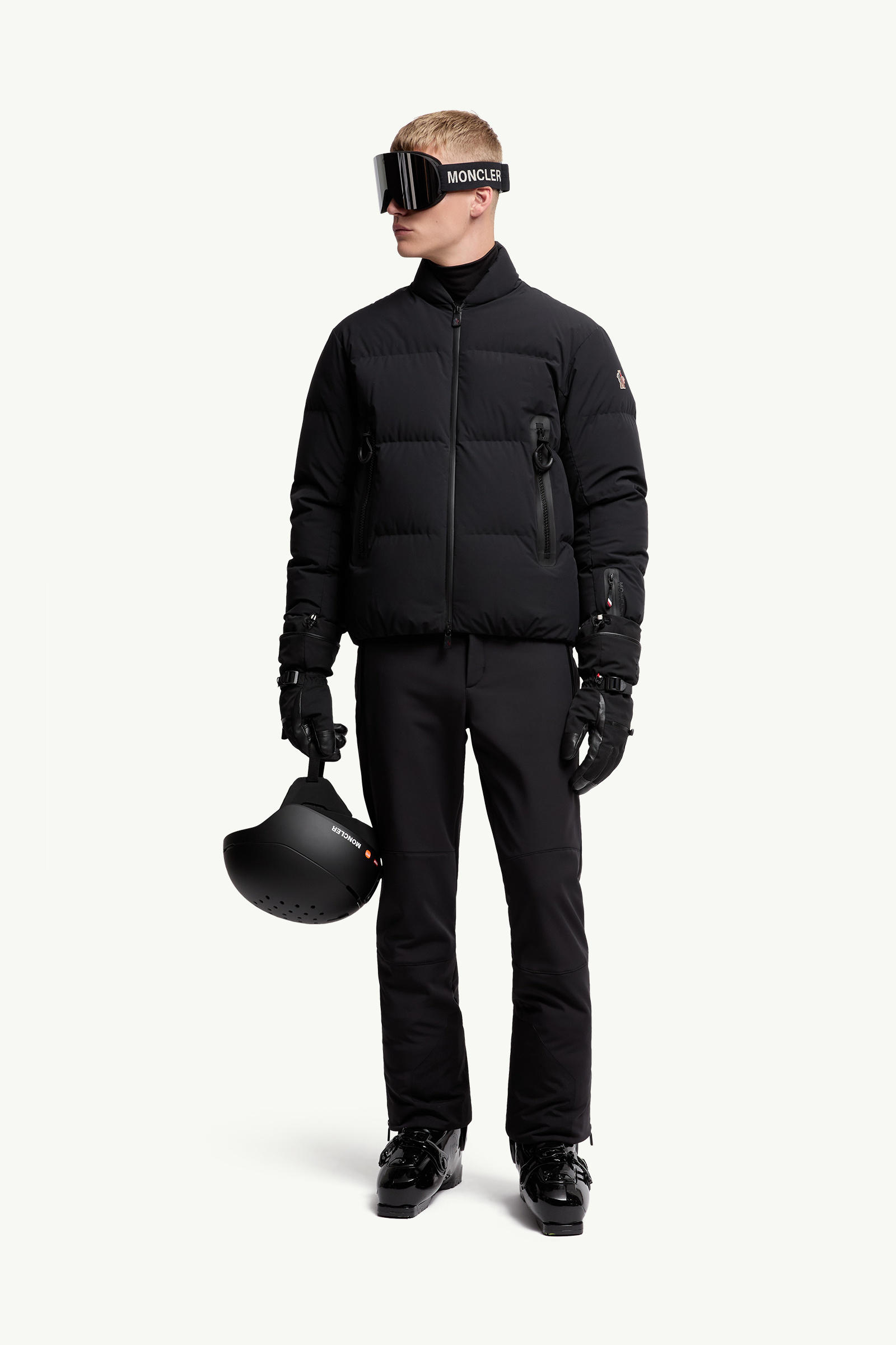 Ski Trousers Men Black Moncler 0
