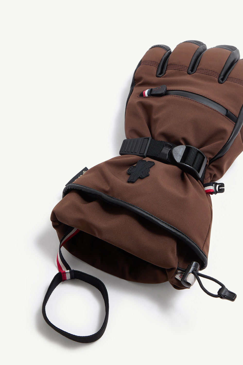 Padded Gloves Men Brown Moncler 3
