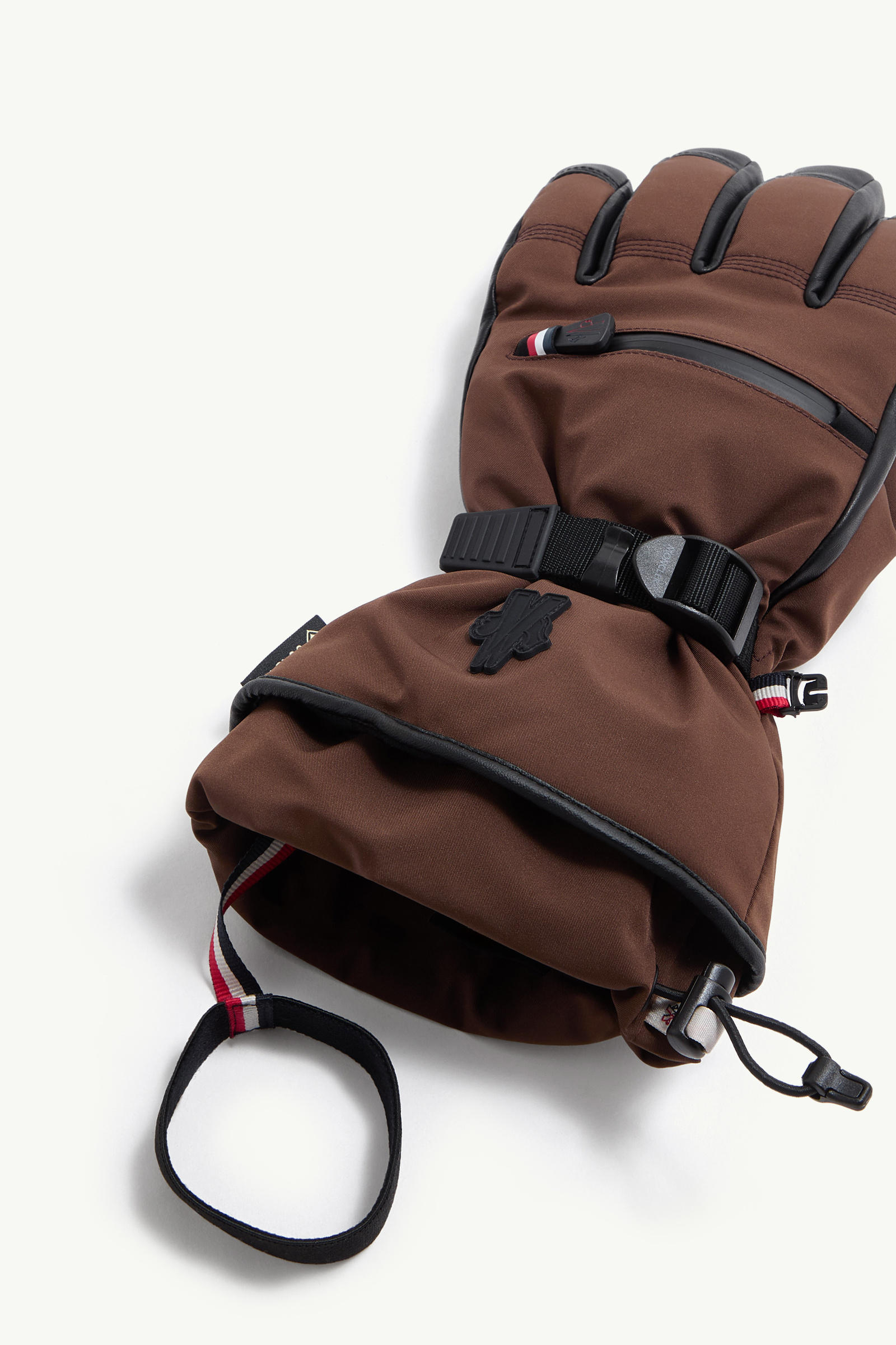 Padded Gloves Men Brown Moncler 3