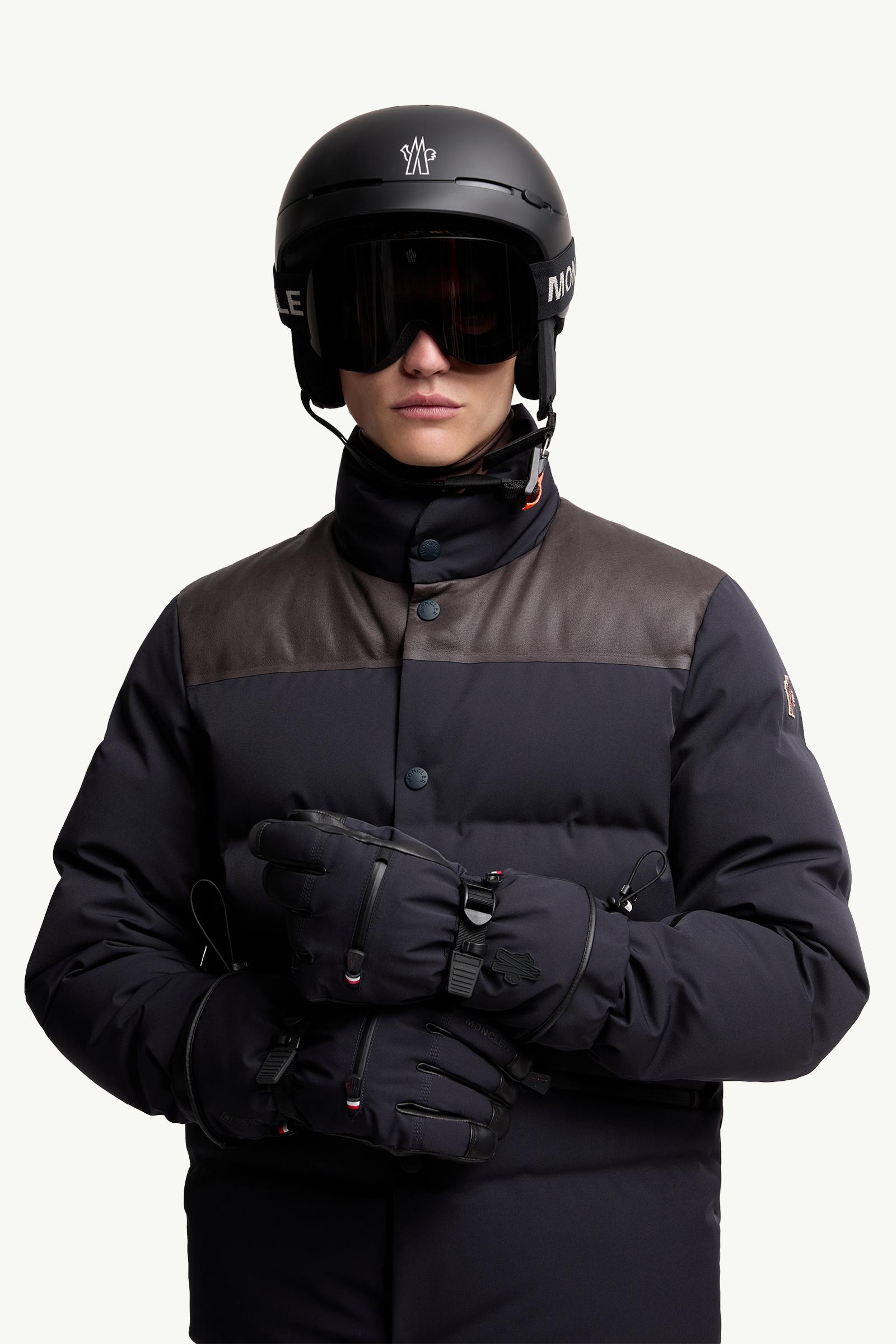 Padded Gloves Men Navy Blue Moncler 1