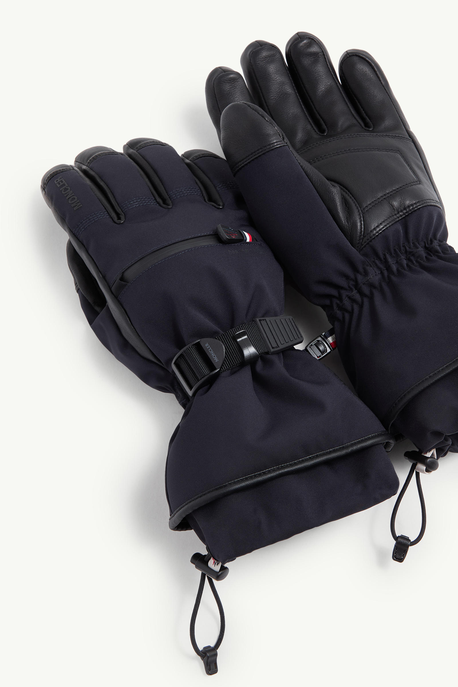 Padded Gloves Men Navy Blue Moncler 4