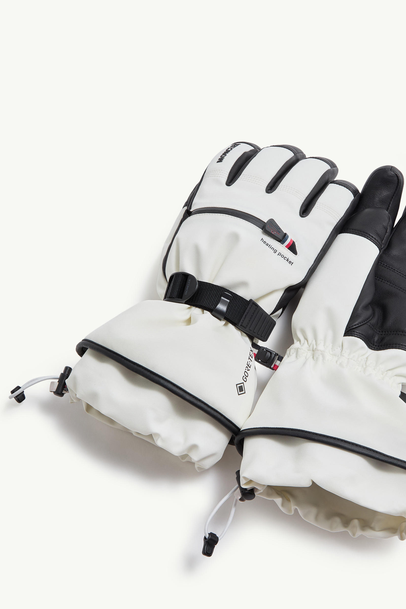 Gants matelassés Hommes Blanc Moncler 4
