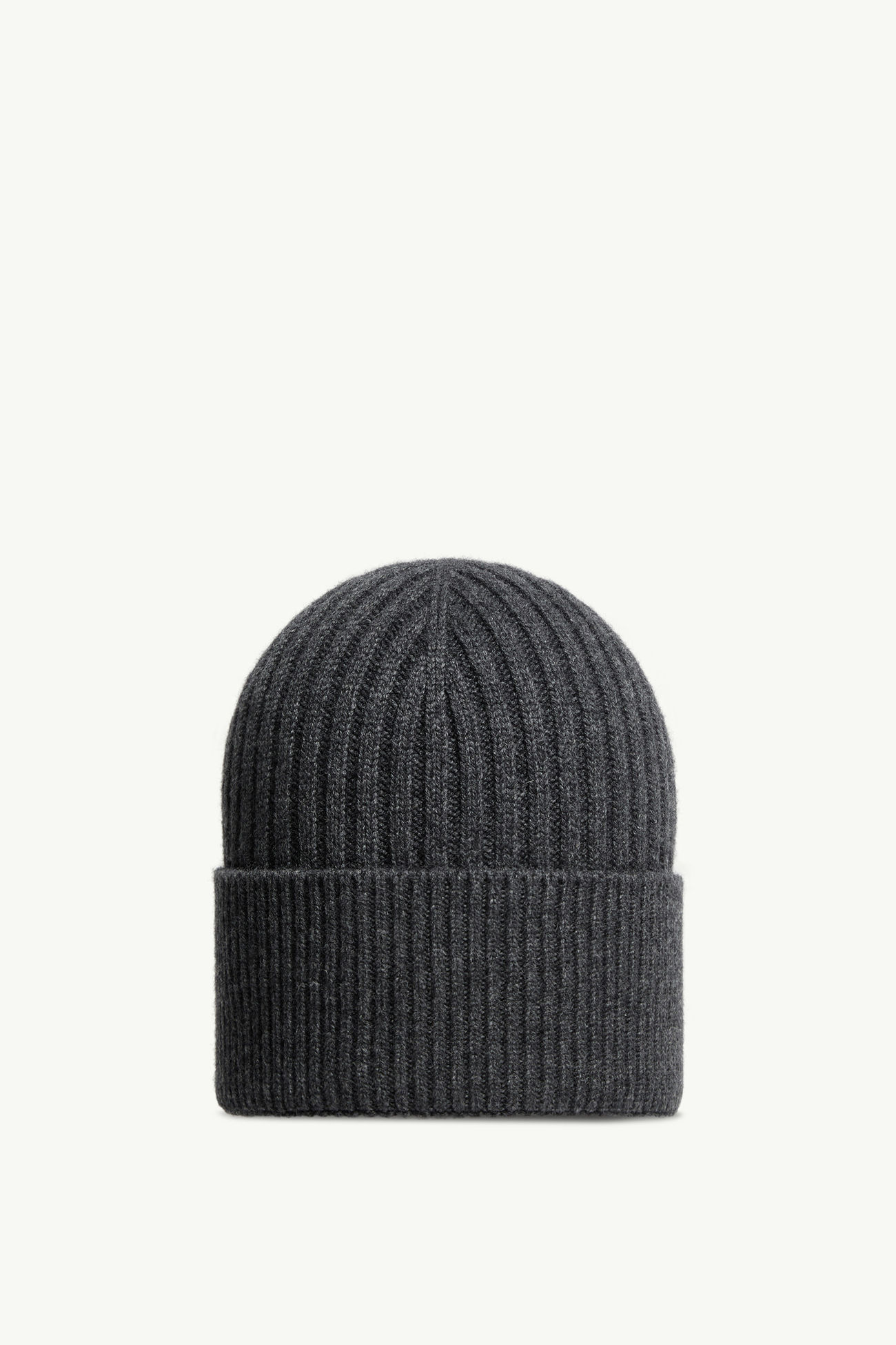 Bonnet en cachemire Hommes Gris foncé Moncler 3