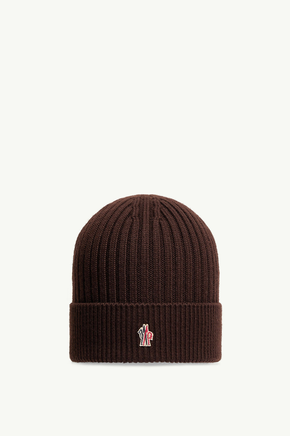 Bonnet en laine Hommes Marron Moncler 0