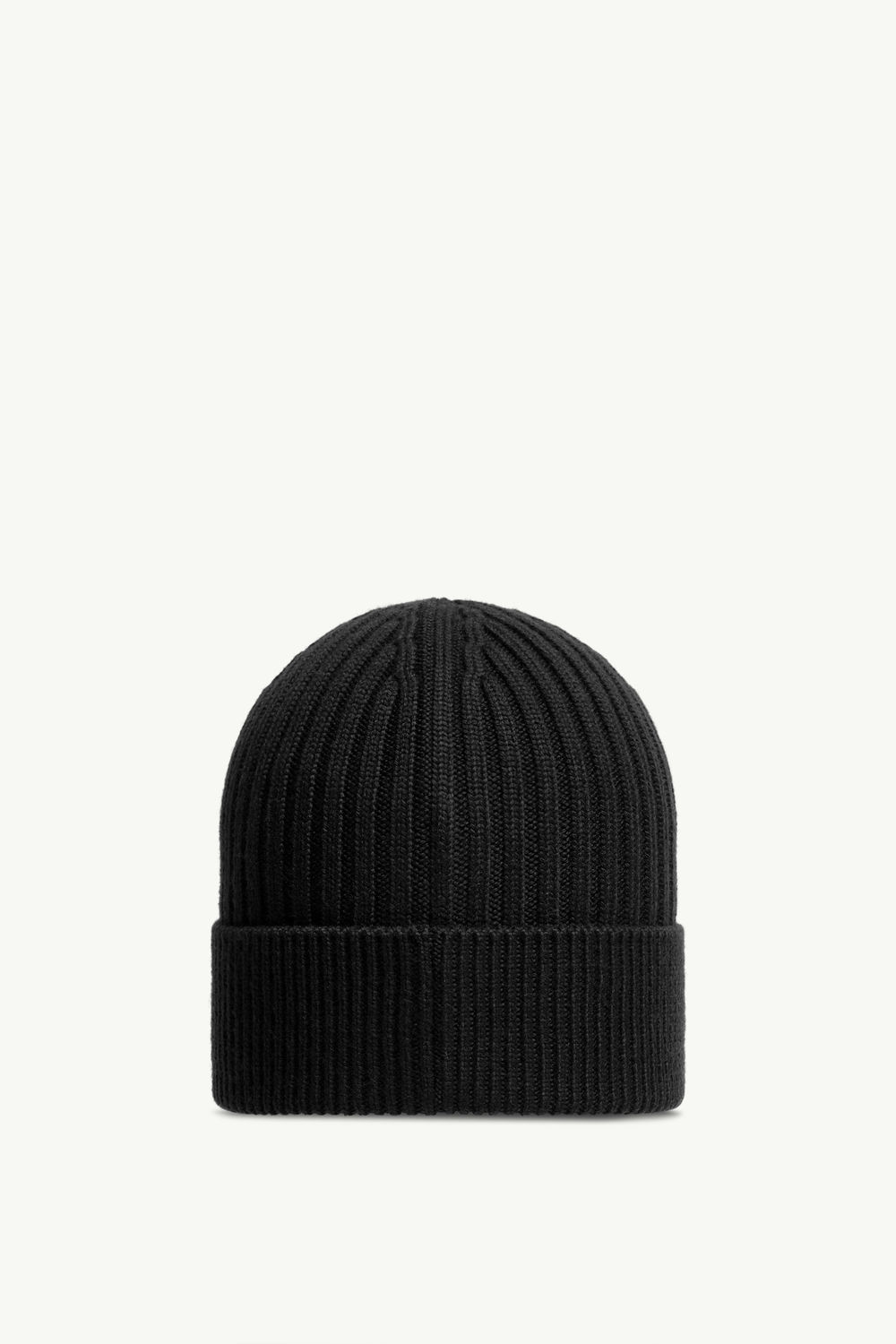 Bonnet en laine Hommes Noir Moncler 3