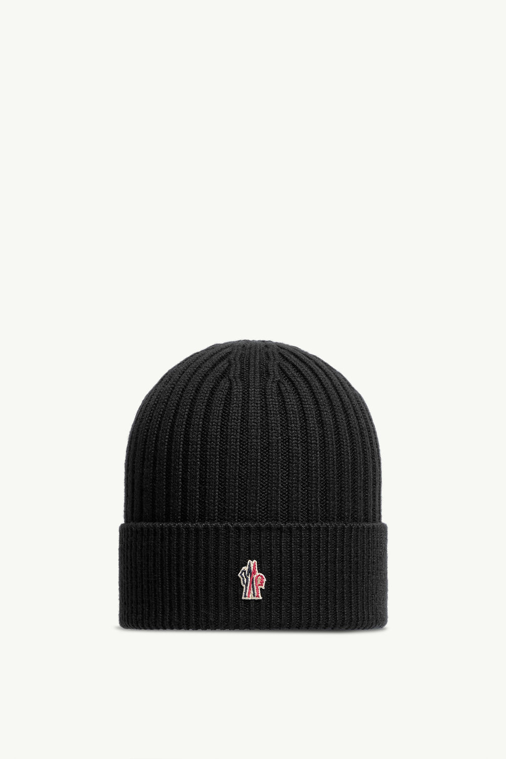 Bonnet en laine Hommes Noir Moncler 0