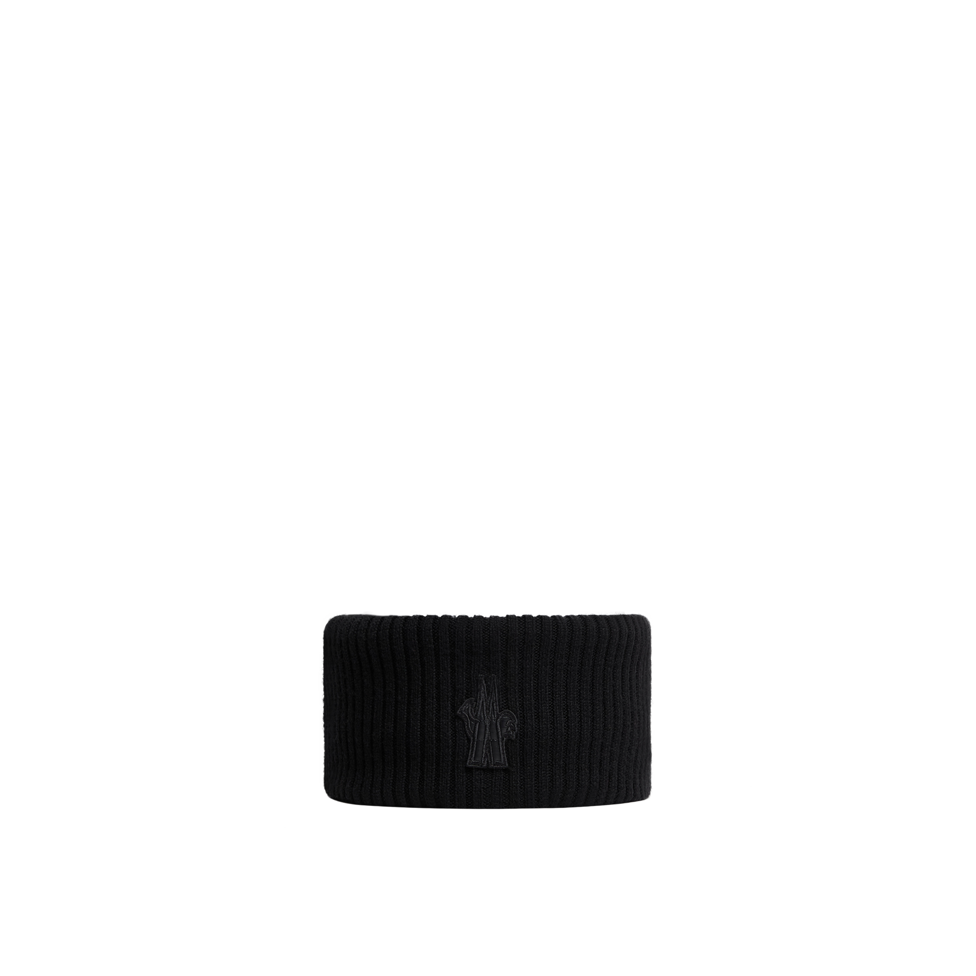 Grenoble    Wool Neck Warmer for Men in Black, Size: One Size, Moncler