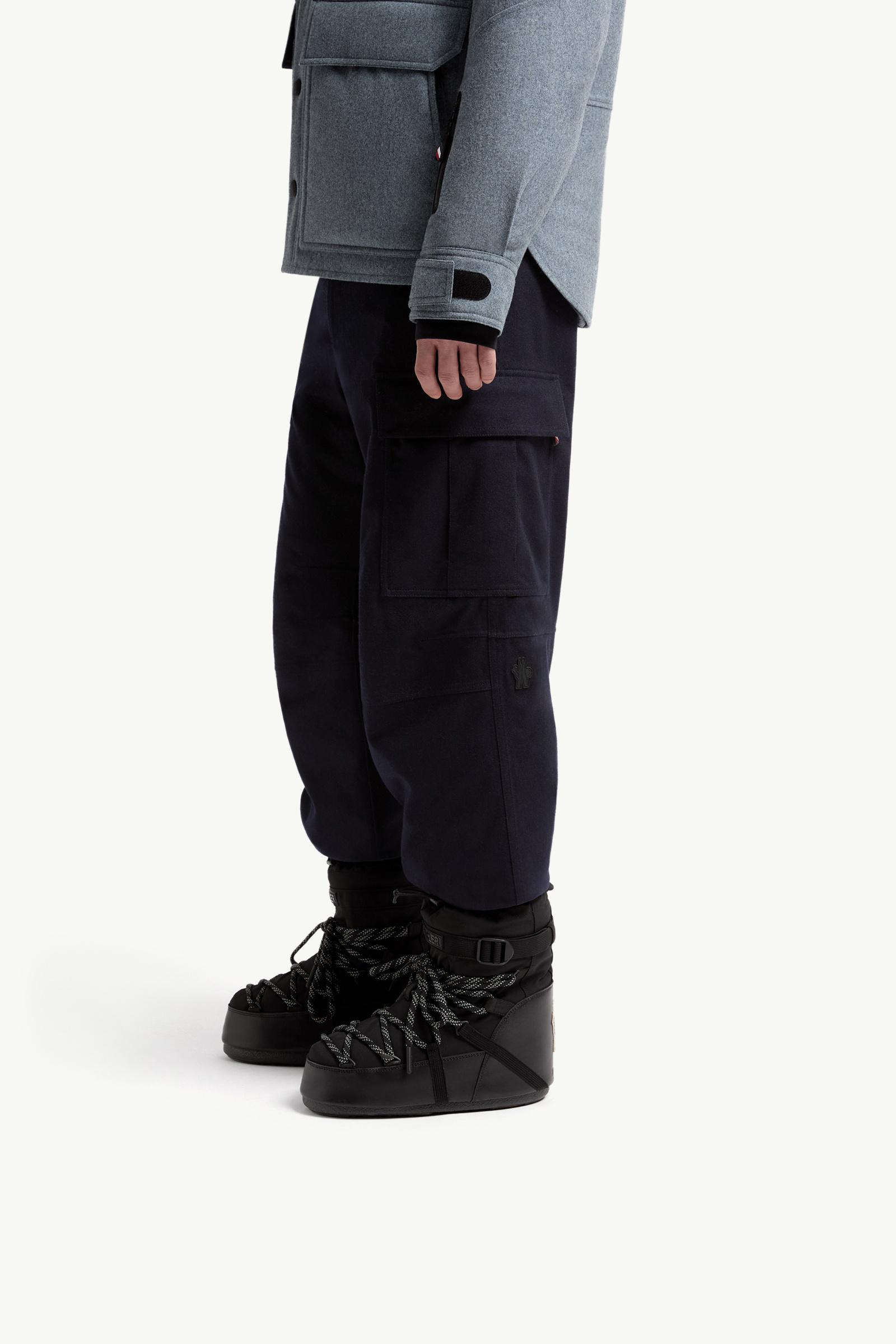 Black Moon Boot x Moncler Grenoble Icon Low Padded Snow Boot
