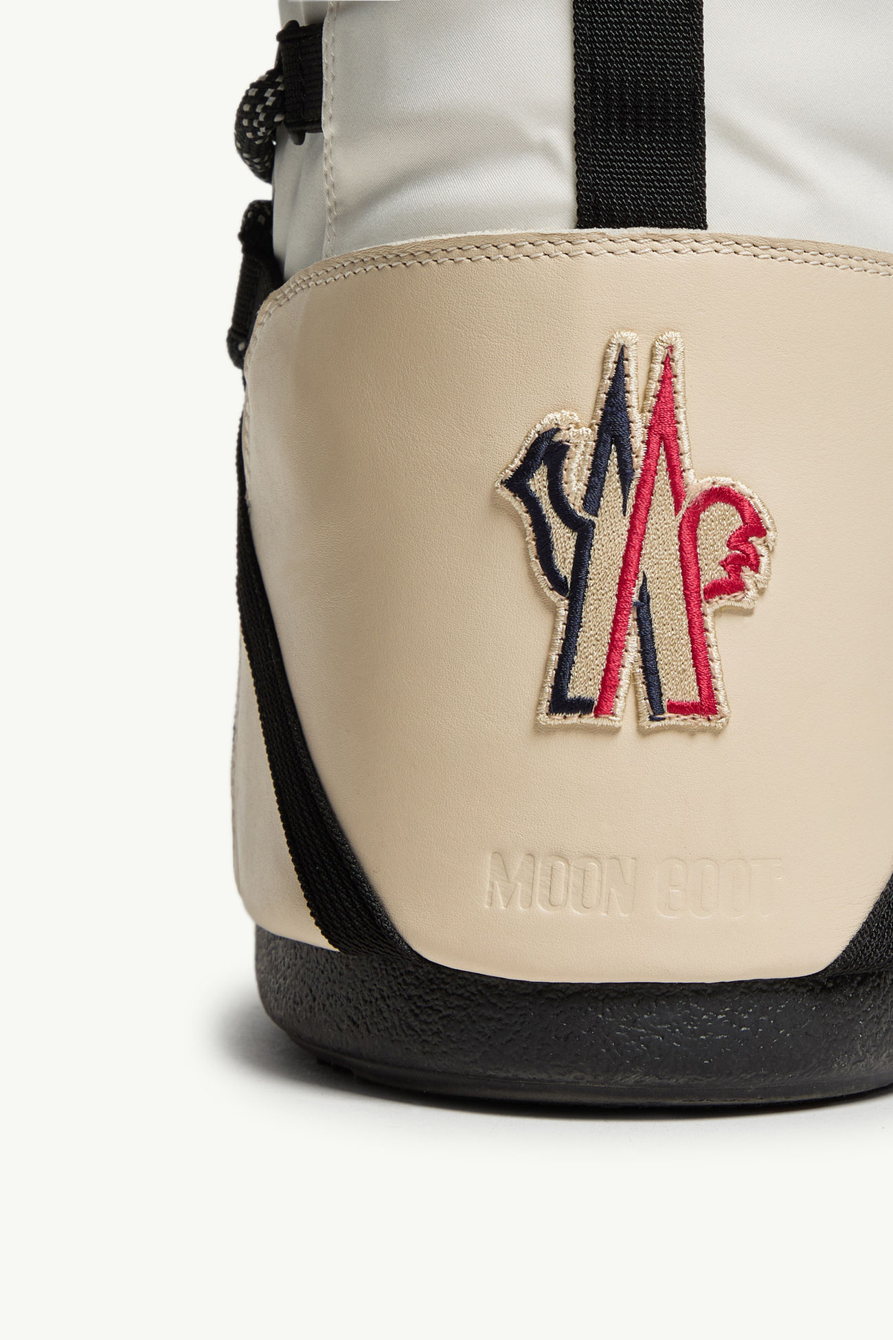 Moon Boot x Moncler Grenoble Icon女士低帮加衬雪地靴 男士 白色 Moncler 6