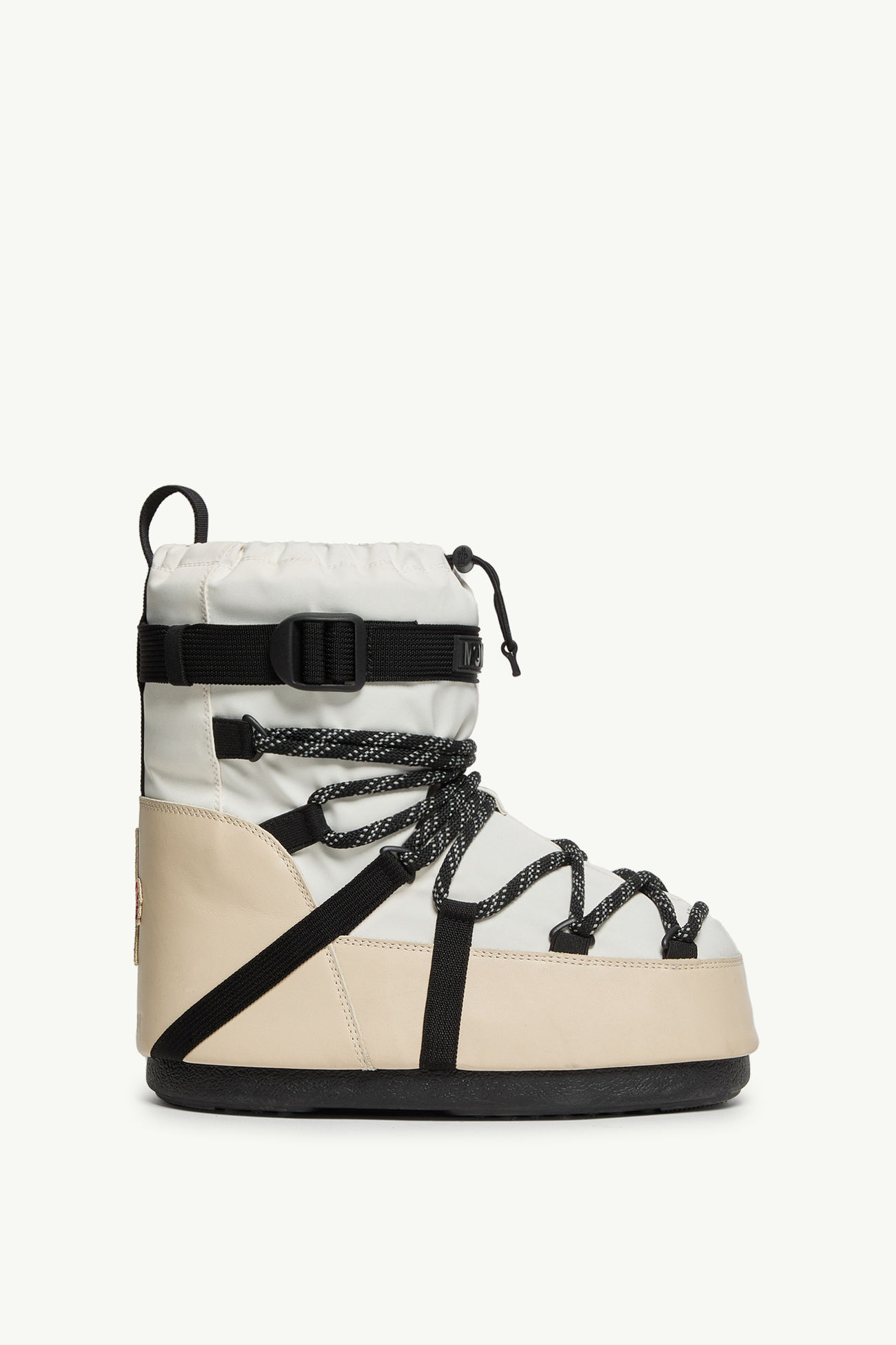 Moon Boot x Moncler Grenoble Icon女士低帮加衬雪地靴 男士 白色 Moncler 0