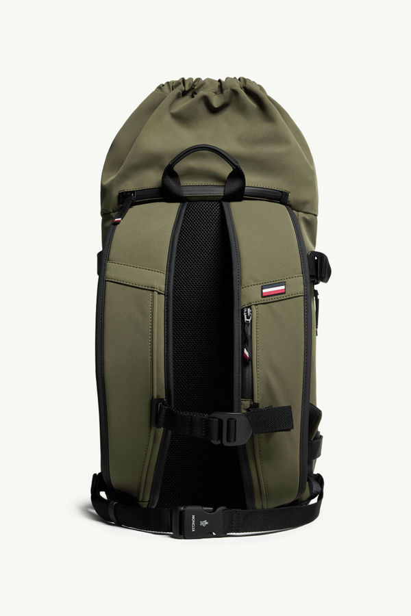 Ski Backpack Men Olive Green Moncler 3