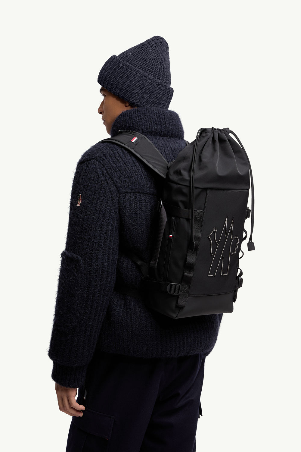 Ski Backpack Men Black Moncler 1