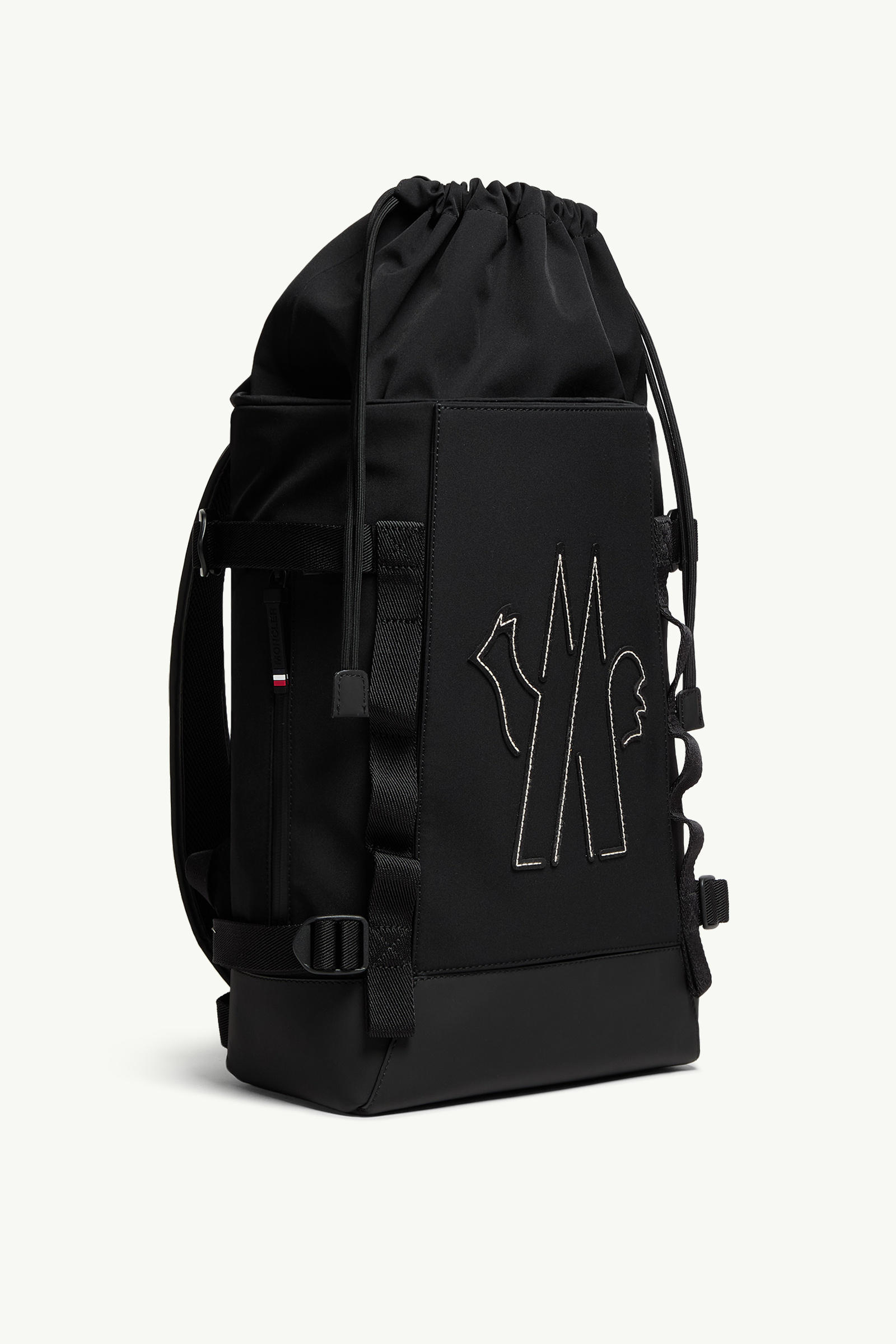 Water-Repellent Backpack Men Black Moncler 2
