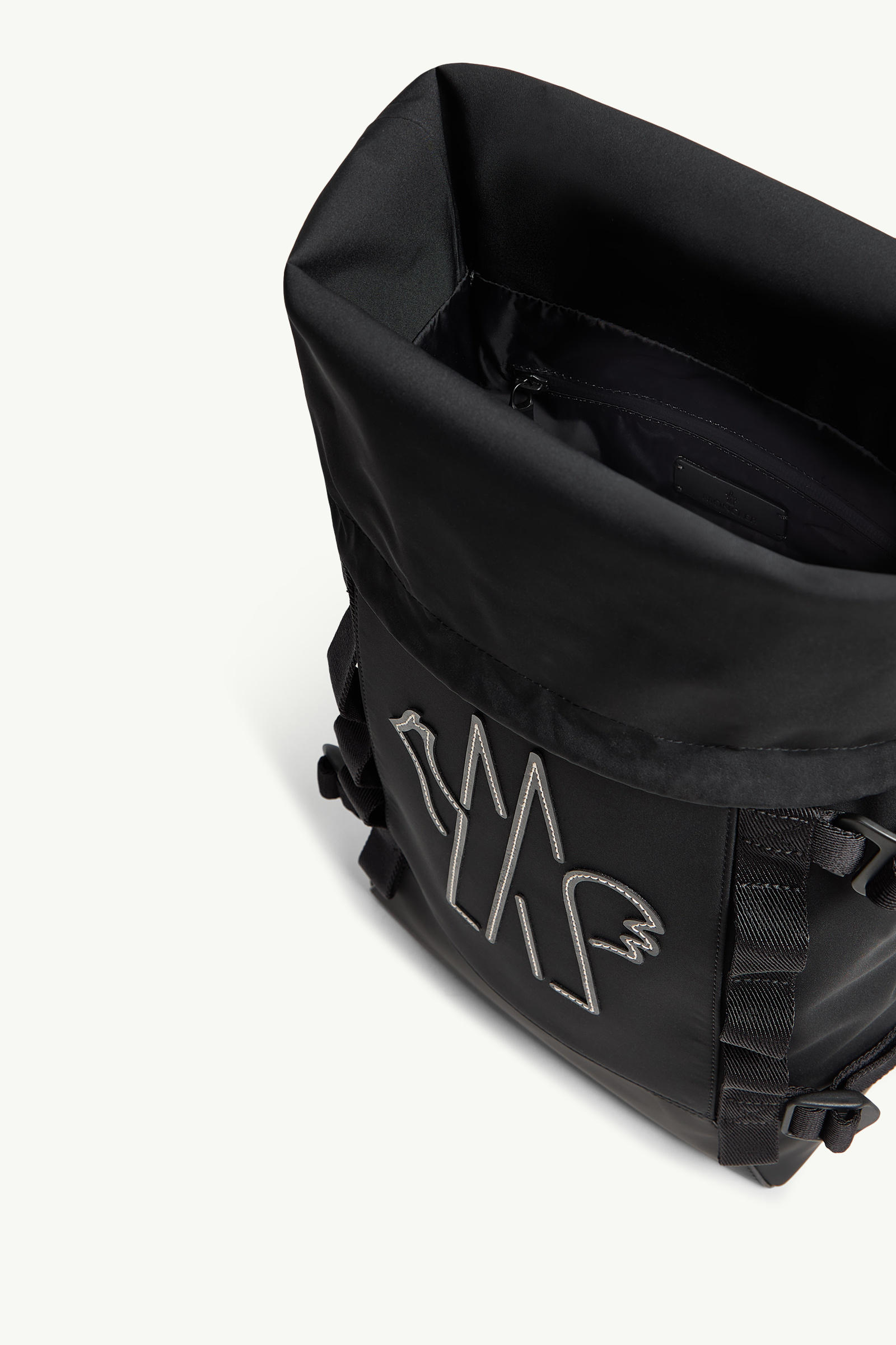 Water-Repellent Backpack Men Black Moncler 4