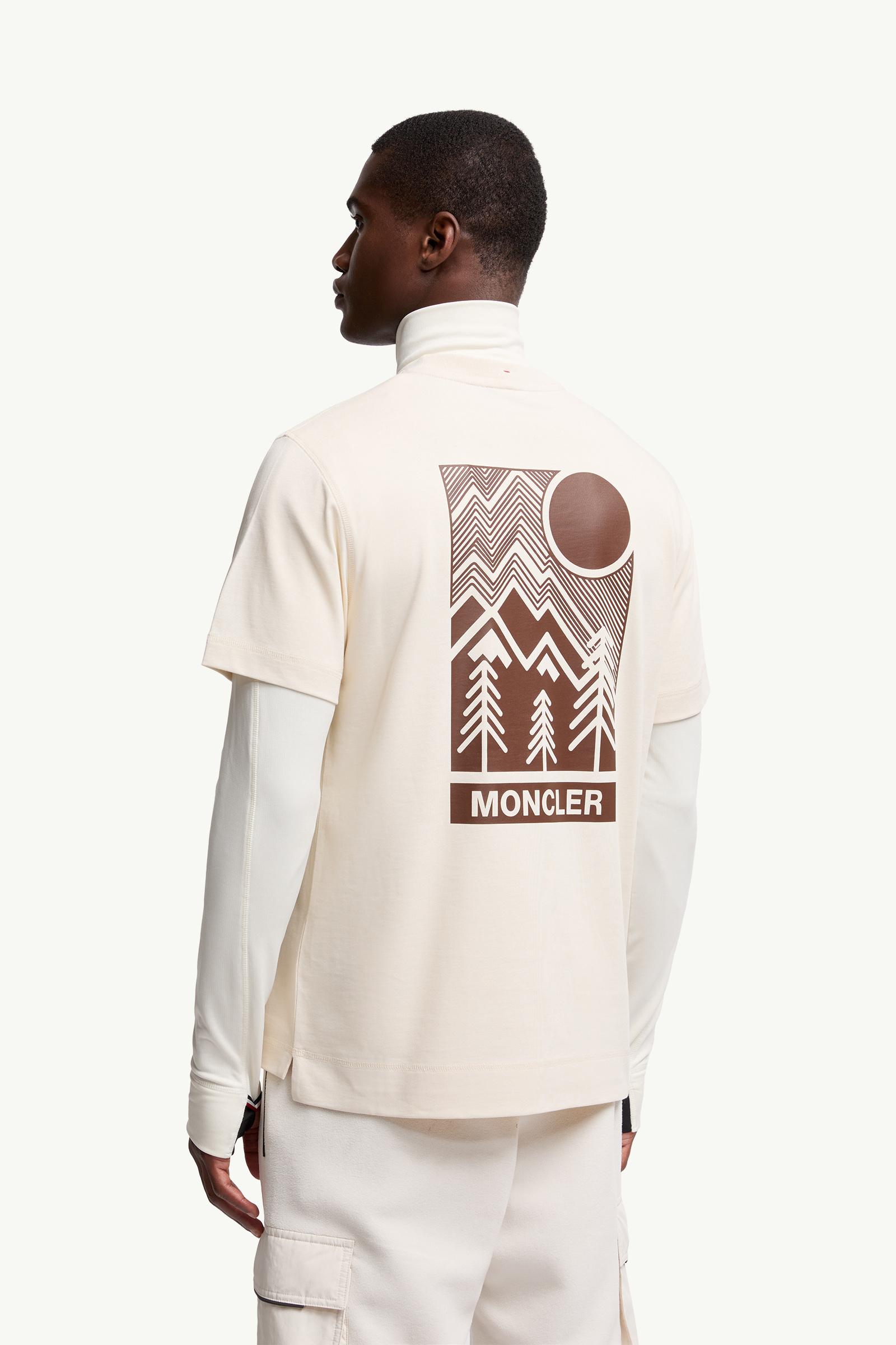 ホワイト Tシャツ : Tシャツ＆ポロシャツ 向けの メンズ | モンクレール